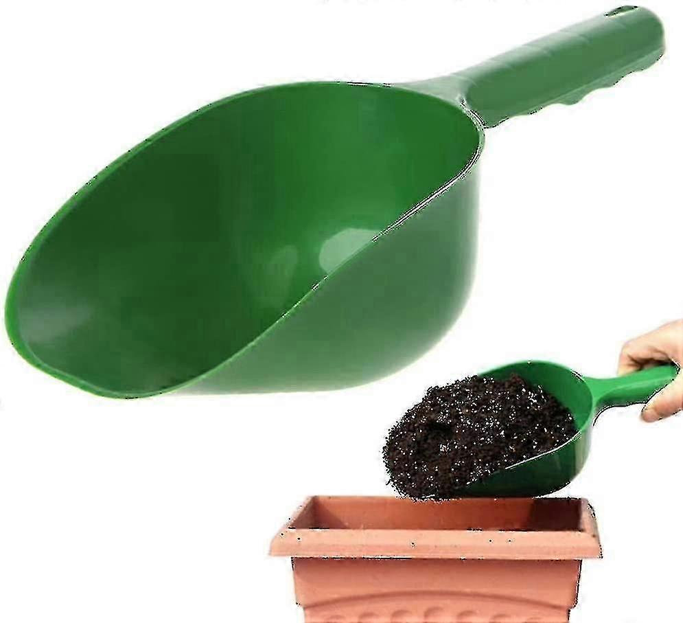 Garden Scoop Multi-function Plastic Shovel Spoon Digging Cultivation - Green Tool