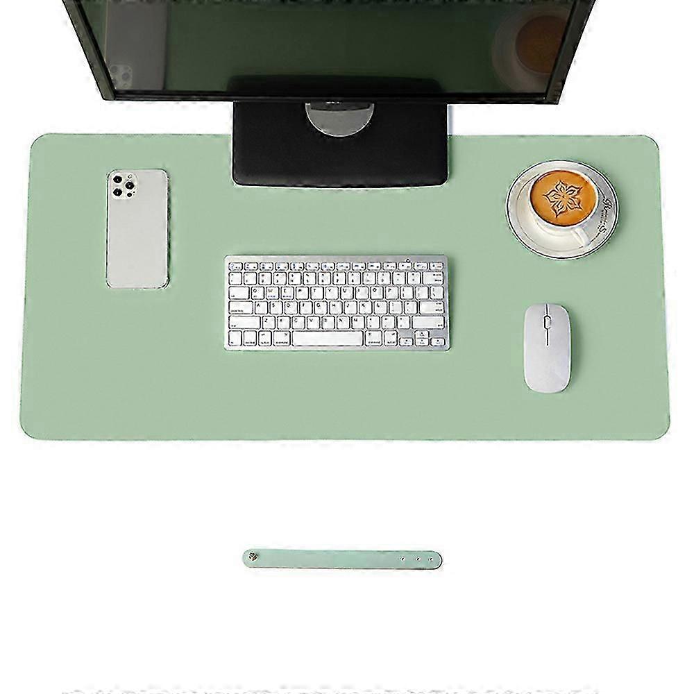 Multifunctional Synthetic Leather Desk Pad for Office and Home, Waterproof and Non-Slip Surface to Reduce Eye Fatigue, Measures 80x40cm