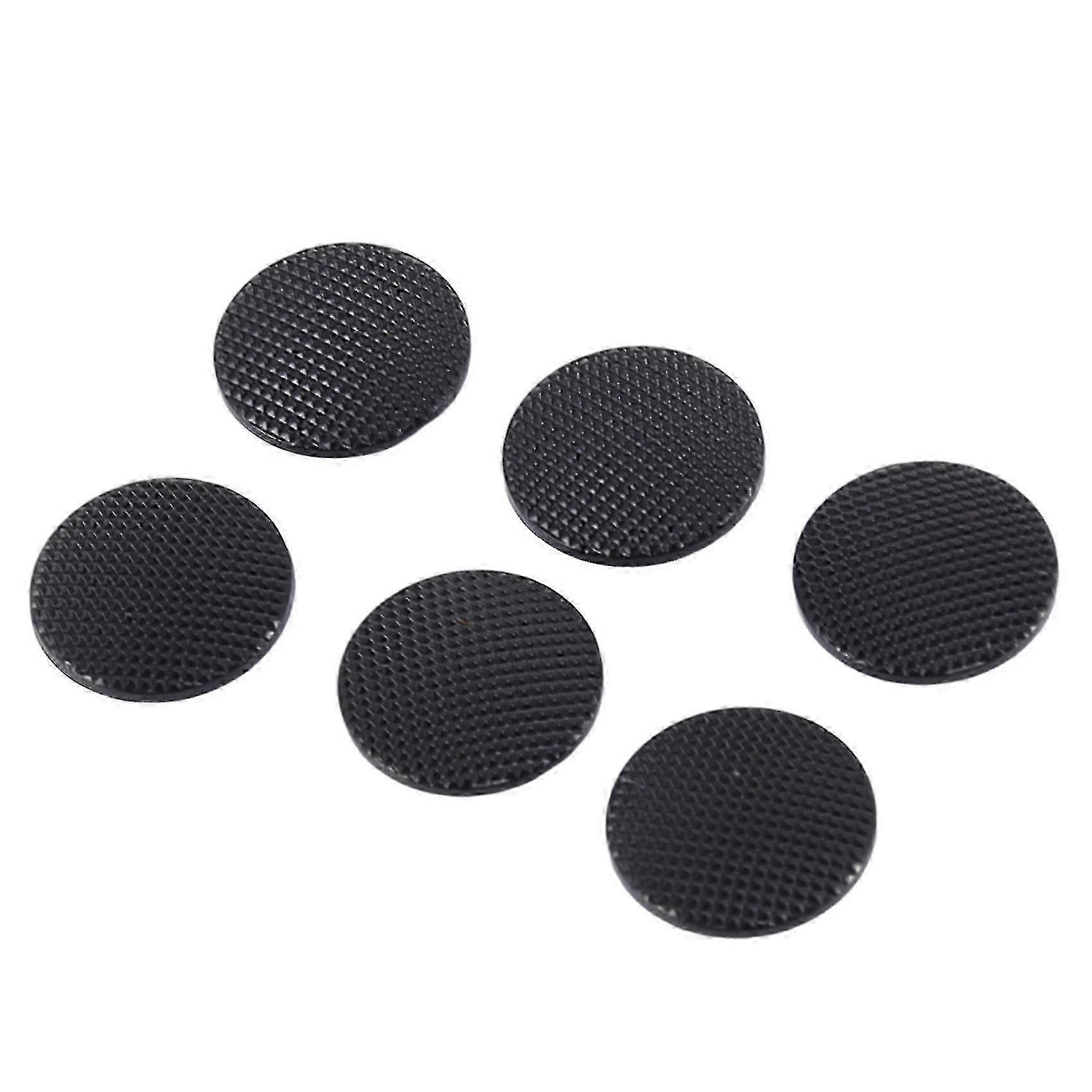 6 Pack Analog Joystick Cap Cover Replacement Buttons for PlayStation Portable (PSP) 1000 - Black