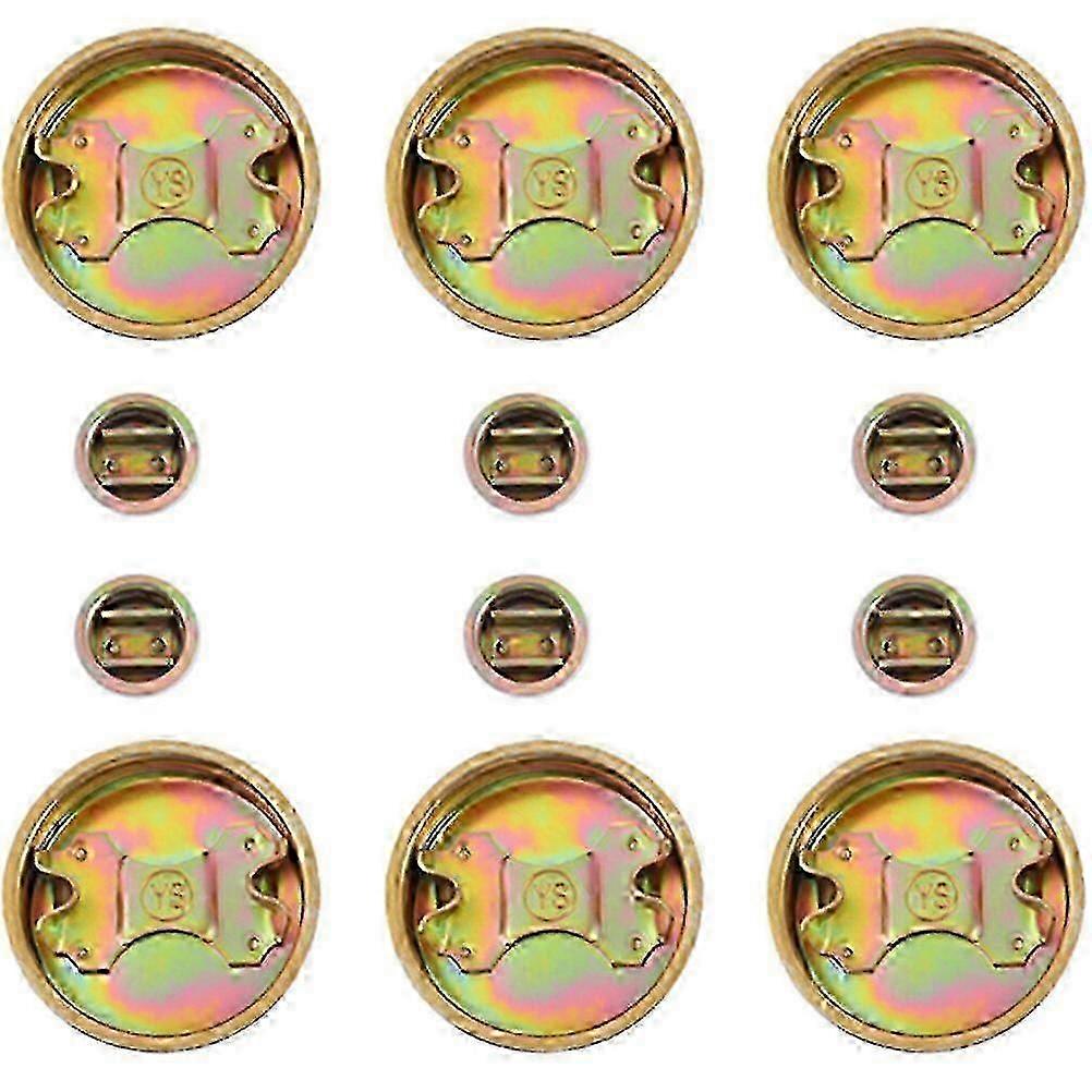 12pcs 栓キャップ 200l オイルドラムキャップウォータードラムプラグ交換用アイアンシールカバー