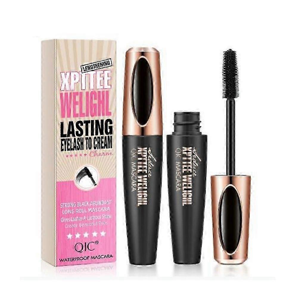 Mascara,4d Mascara Black,Waterproof Mascara