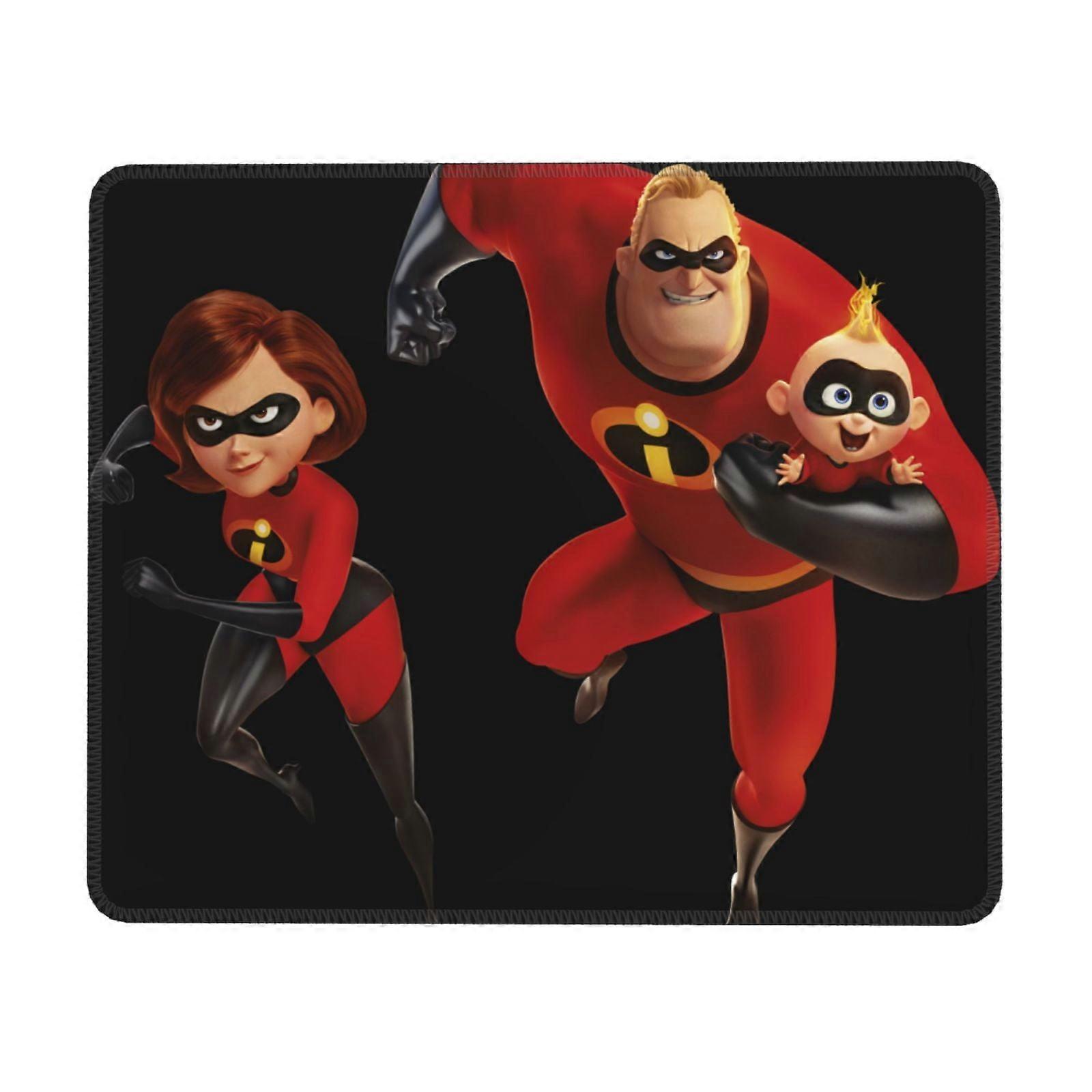 The Incredibles Rubber Lock Edge Mouse pad, Office Desk pad, Writing pad, Multi Code Game pad Mouse Pads for Computers Laptop Mouse Mouse Pad