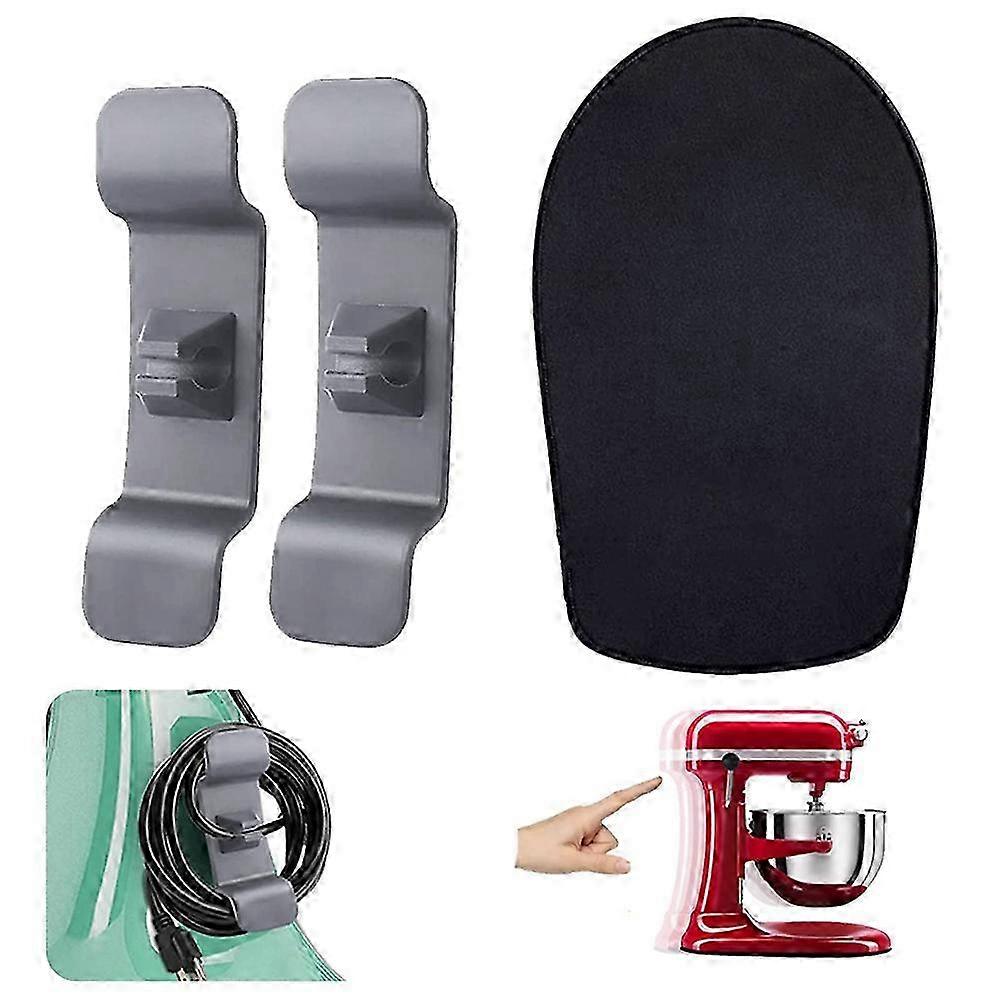 Mixer Sliding Mats for KitchenAid Stand Mixer with 2 Cord Organizers Edition 1031