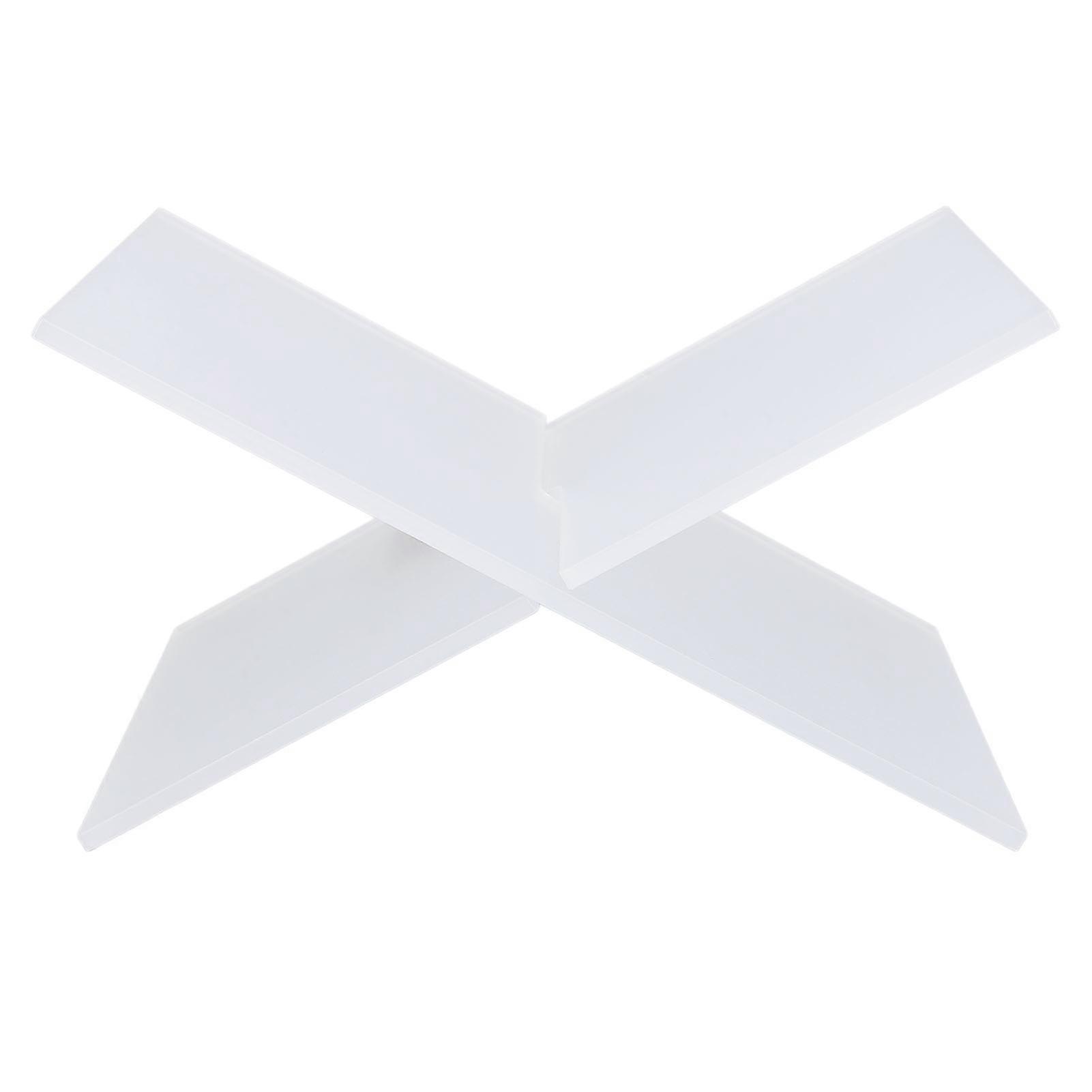 Acrylic Book Holder Transparent Multifunctional Open Book Display Stand for Coffee Shops 