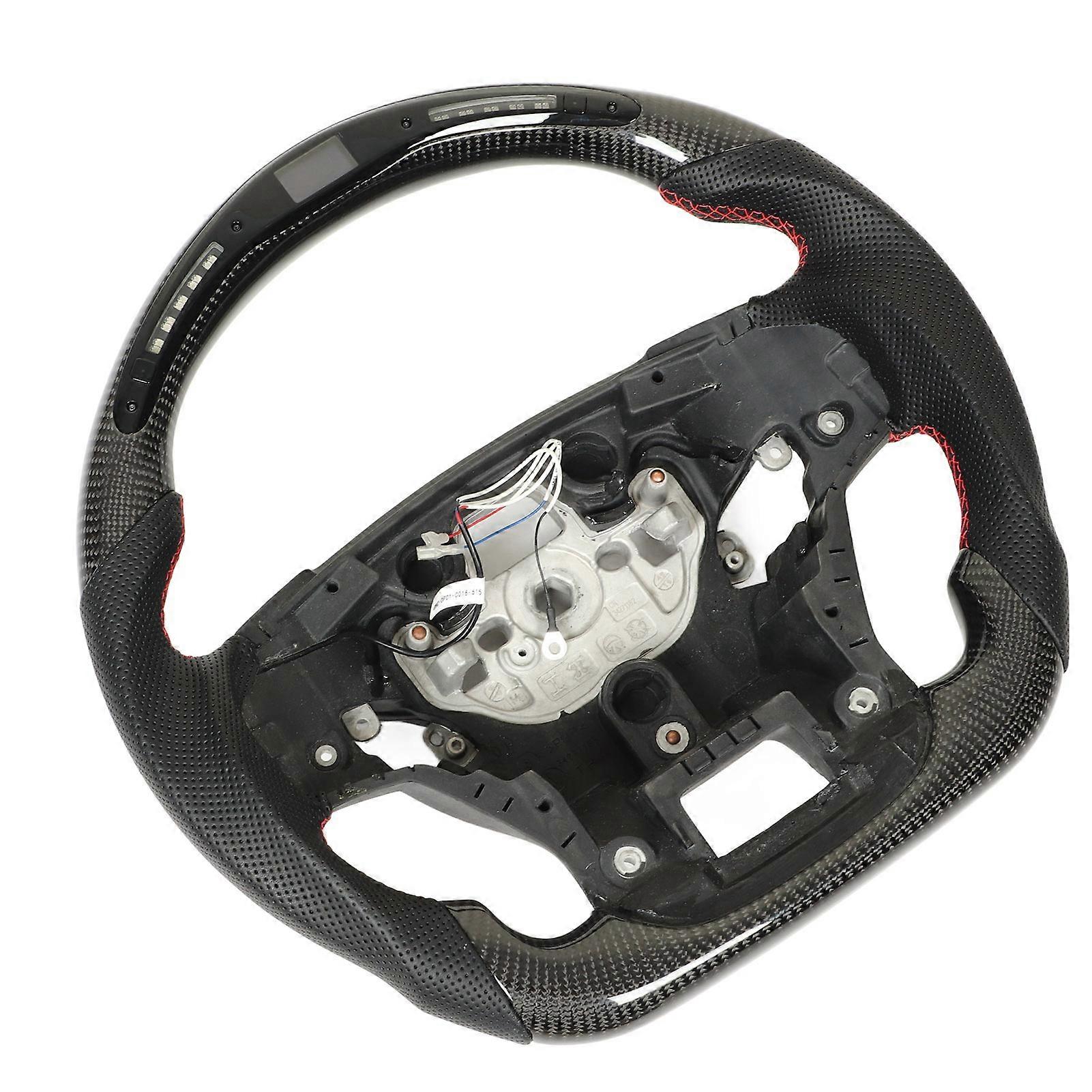 Carbon Fiber LED Display Shift Lights Steering Wheel Replacement for Ranger 2019 to 2022