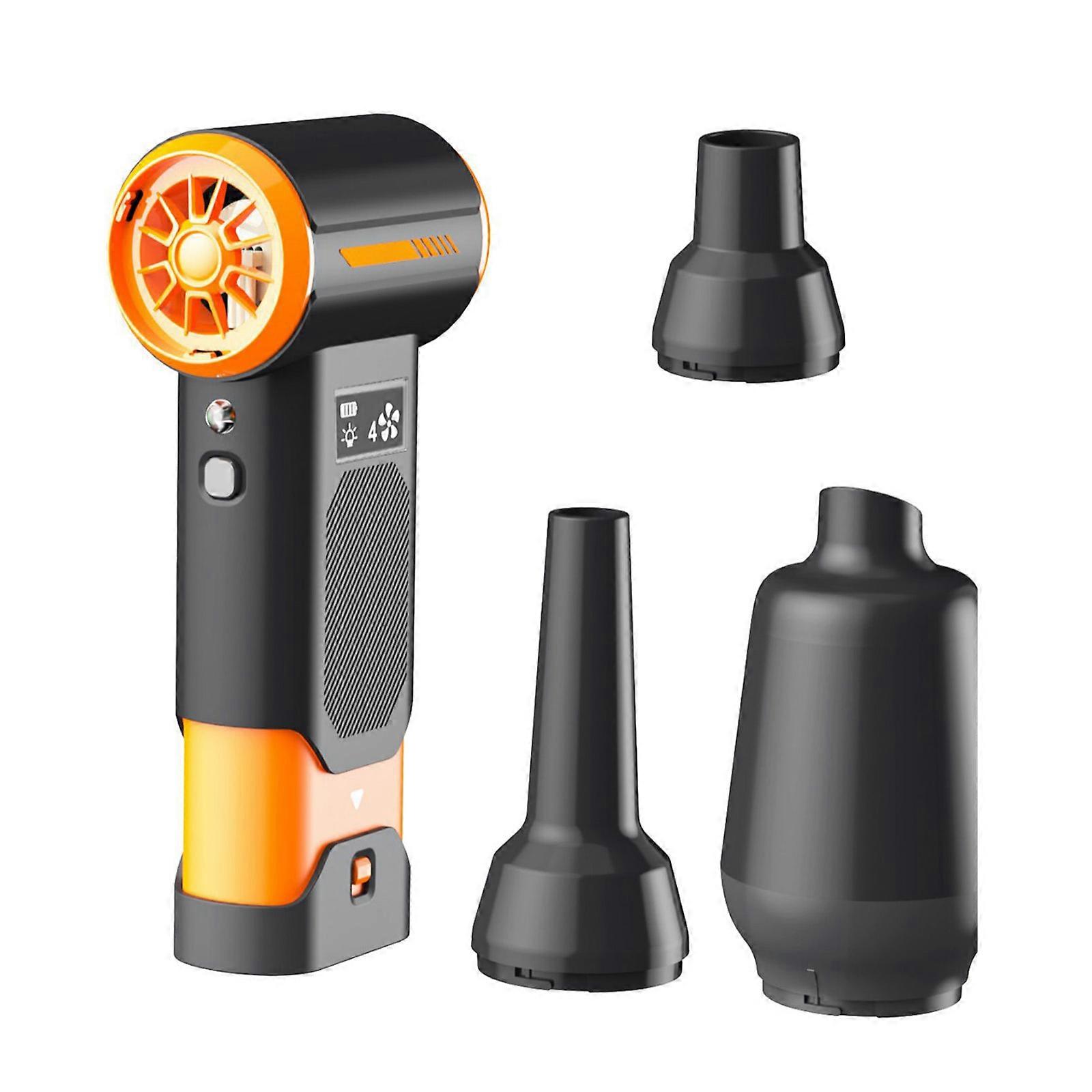 Electric Air Duster 8000mAh Power Cordless Air Duster Adjustable Mini Blower Dust Blower for Computer Keypad Multicolor