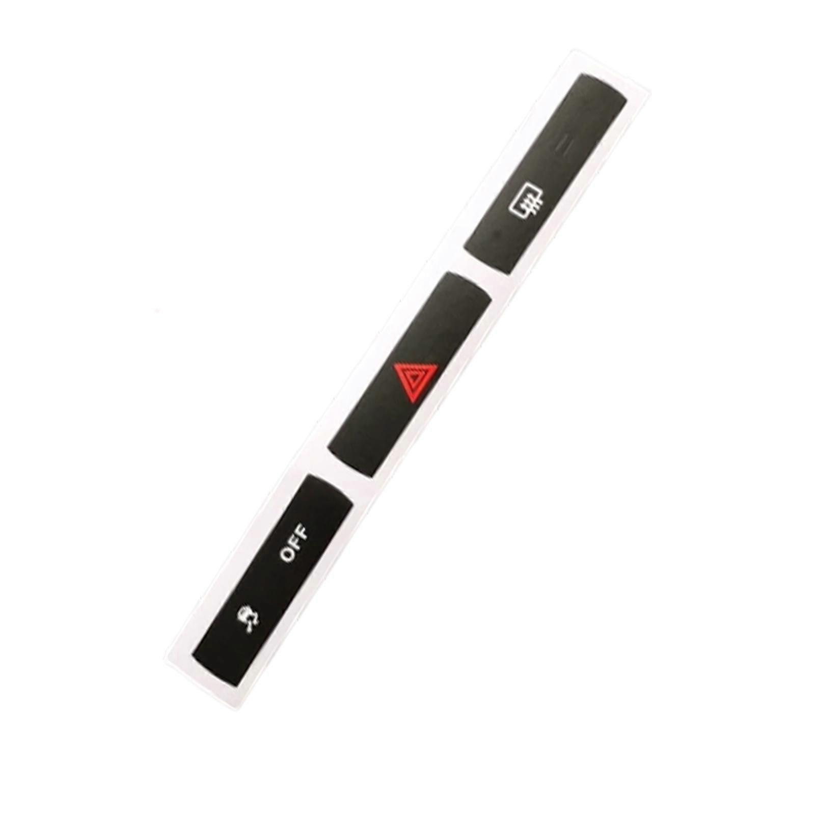 Universal Steering Wheel Button Repair Film Not Slip Surfaces Scratch Resistant Design Easy DIY Install for Automotives Multicolor