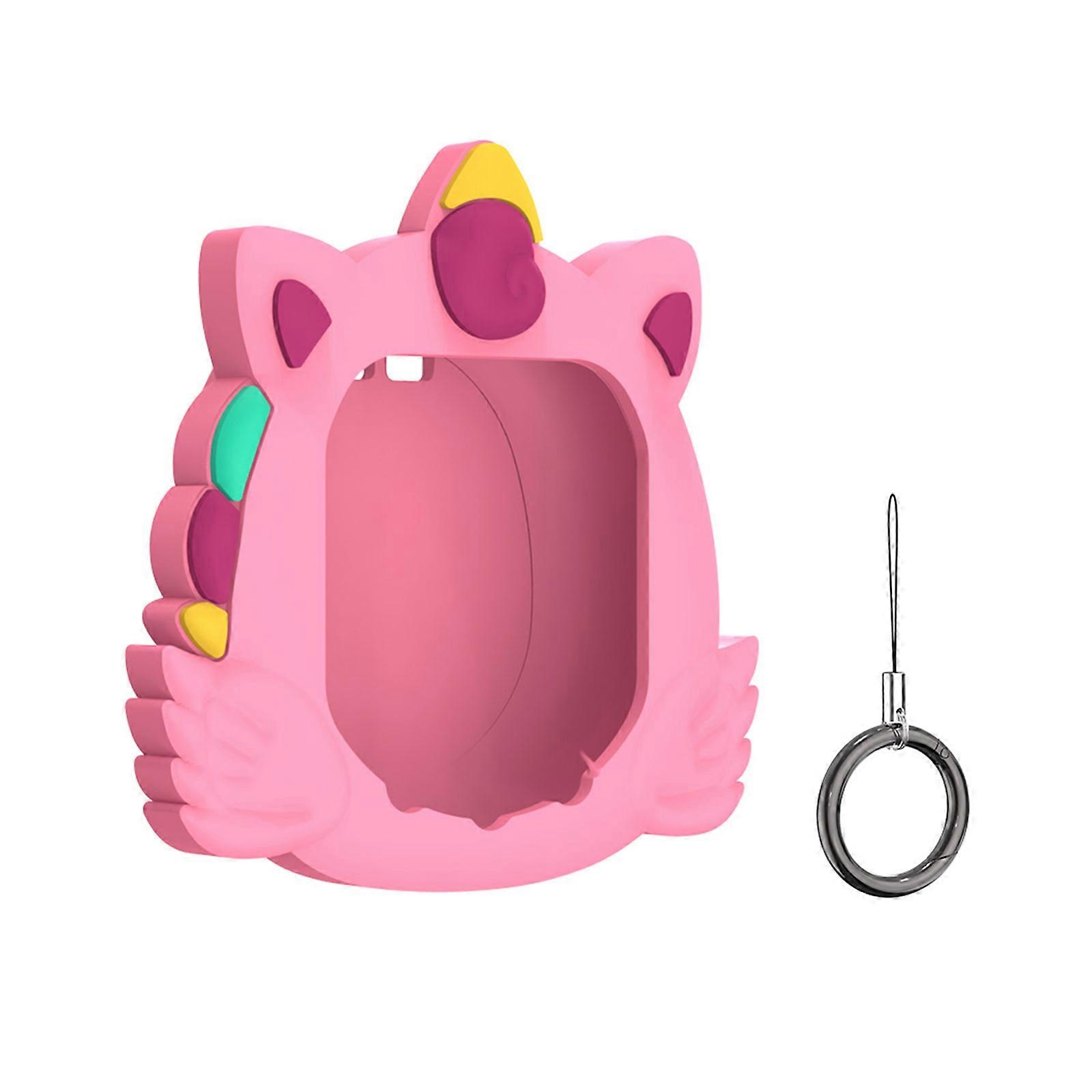 Silicone Cover for Uni Interactive Virtual Pet Game Machine Skin Sleeve Shell Protector with Finger Lanyard Accessories Multicolor