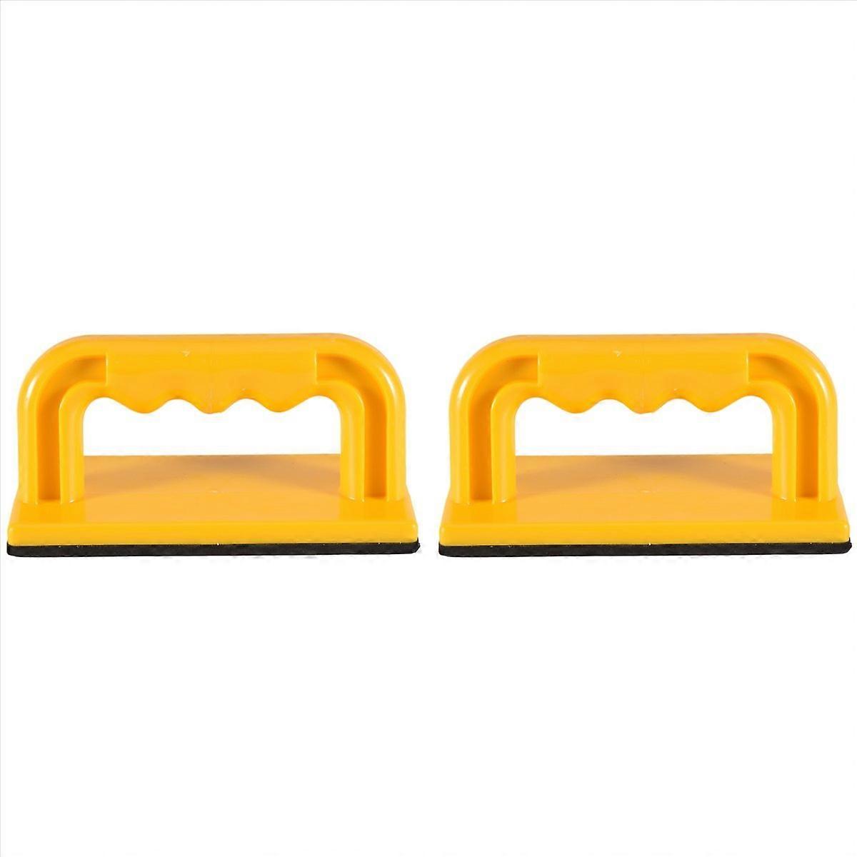 2Pcs Wood Cutting Push Up Stick Block Table Parts Handle for Cutting on Jointer, Table Saw-Straight