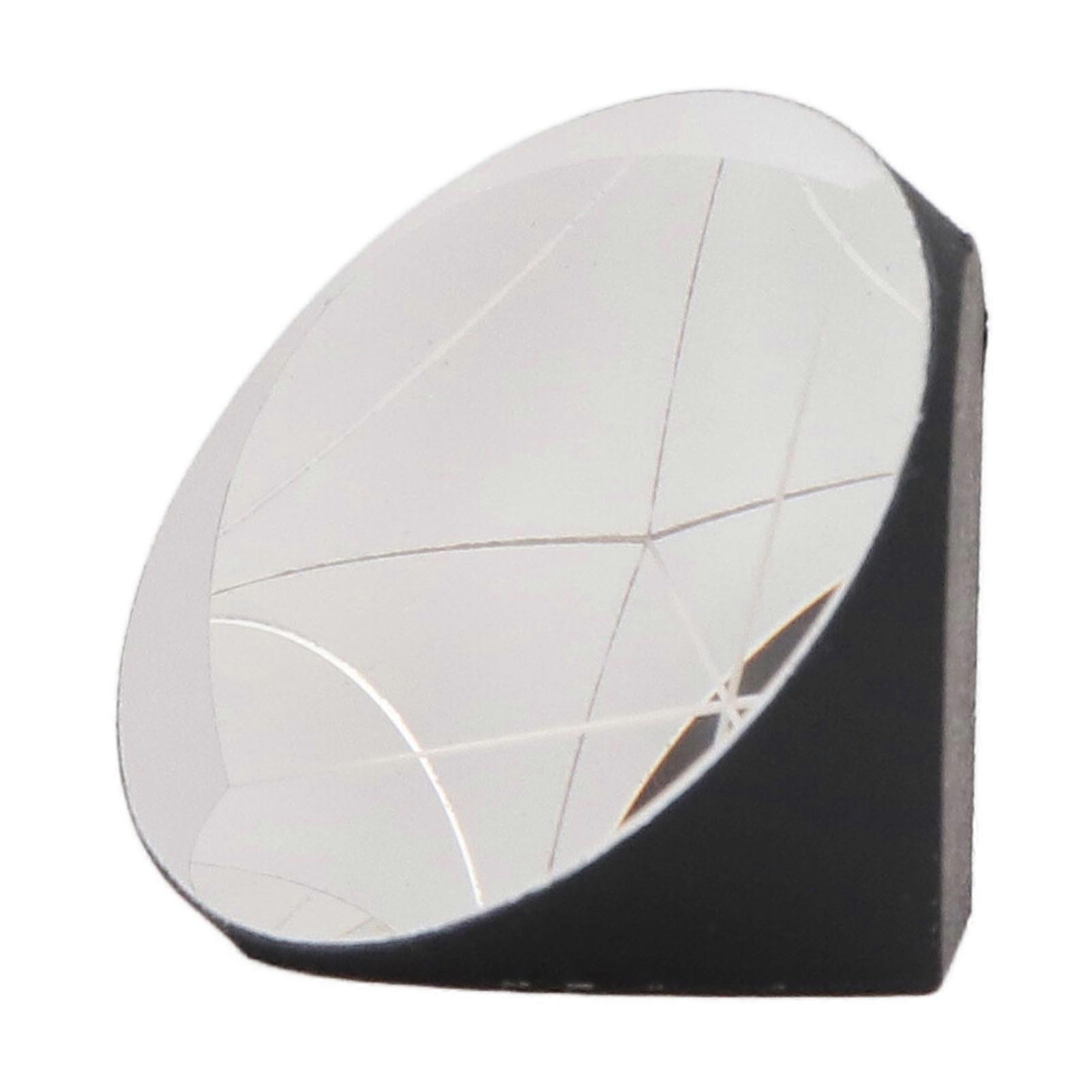 Corner Cube Prism Optical Glass Coated Polished High Accuracy 25.4mm Trihedral Retroreflector