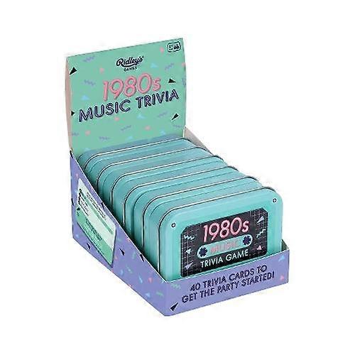 1980er-Jahre-Musik-Quizspiel (CD-ROM, 6-teilig) von Ridleys Games (Spielbuch)