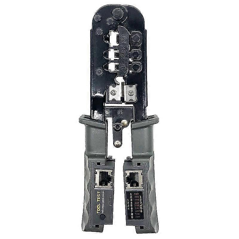 RJ45 לחץ רשת Lan כבל בודק כלי חיתוך עבור Cat7 Cat6 Cat5 RJ11 RJ12 RJ45 לחץ קליפ מתכת