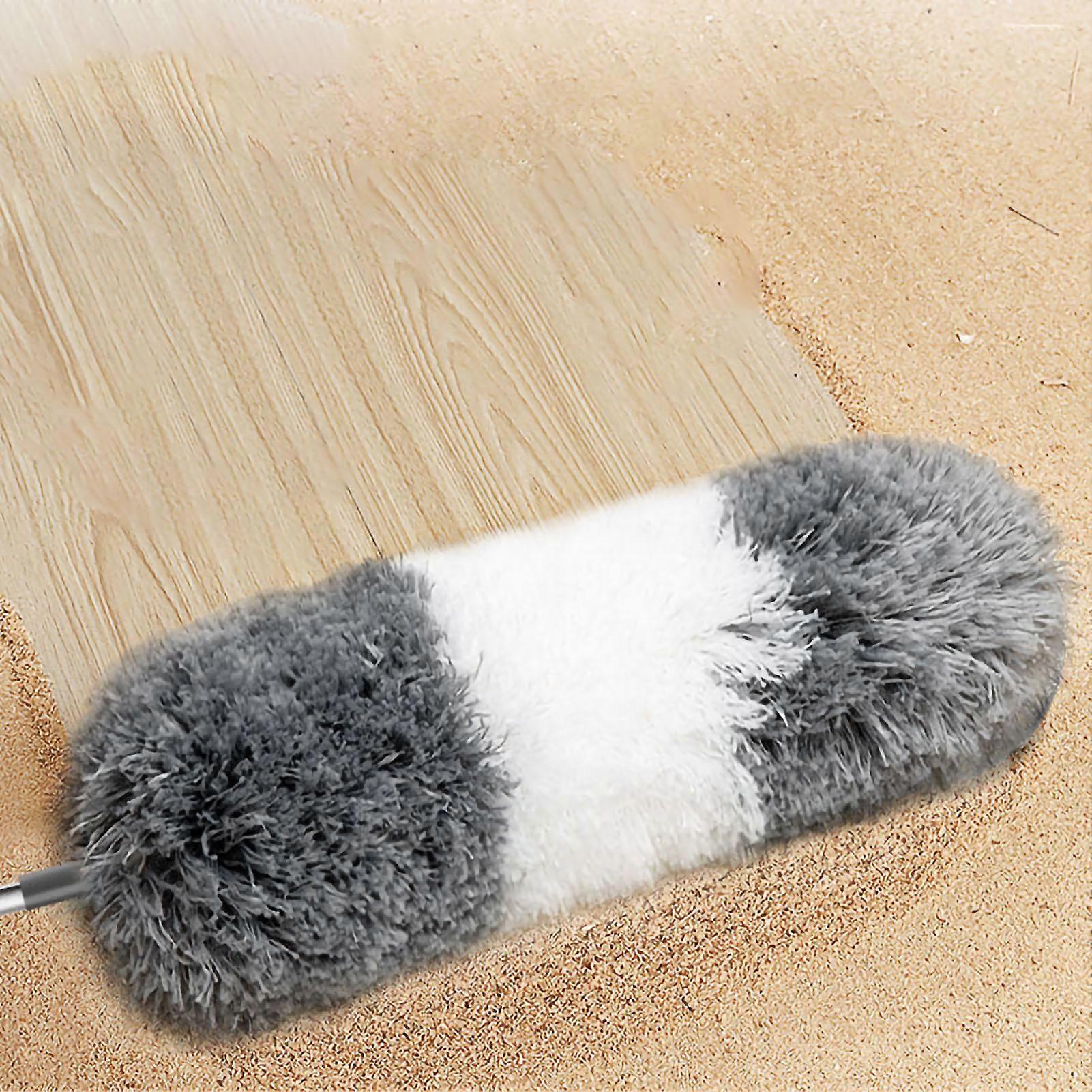 Telescopic Duster 9.2ft Extendable Pole Washable Bendable Head Fiber Duster for Ceiling Window Car