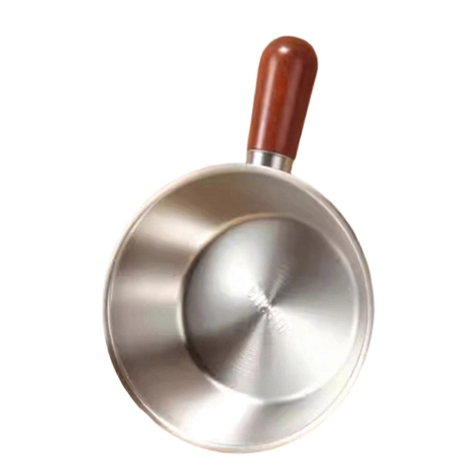 Stainless Steel Ramen Bowl Equipped With Thermal Insulation Handle Ideal For Boiling Frying And Baby Food Multicolor