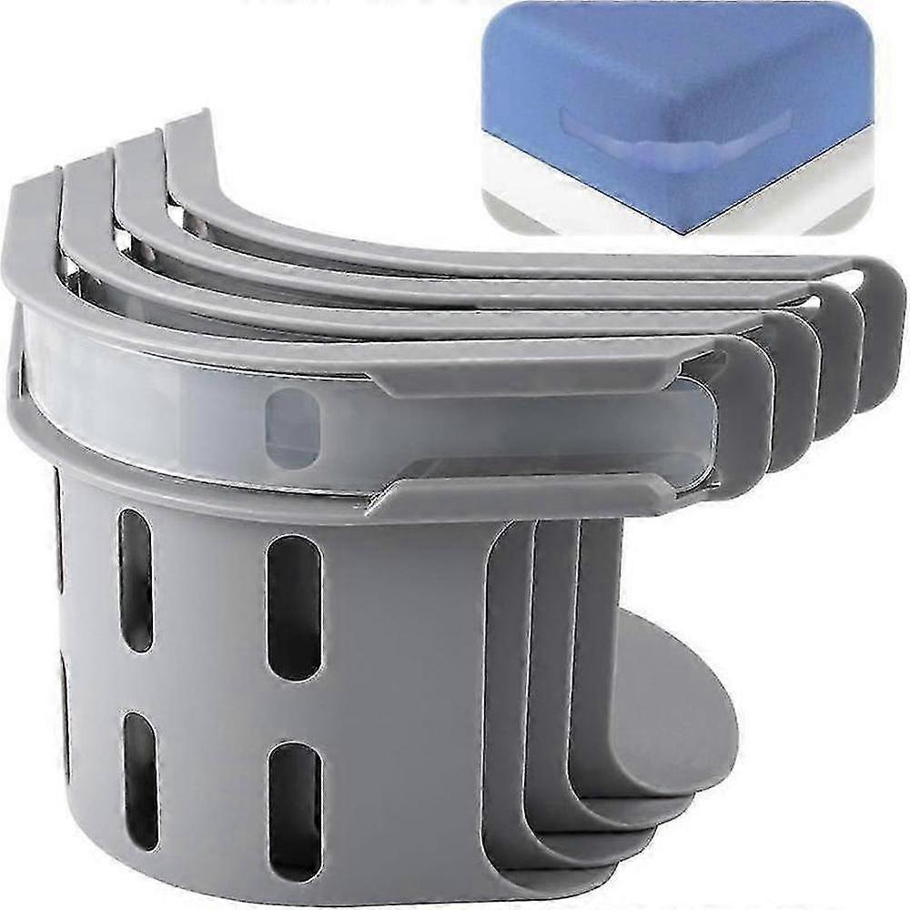 4-Pack Secure Fit Mattress Sheet Holders, Universal Size Straps for Easy Installation