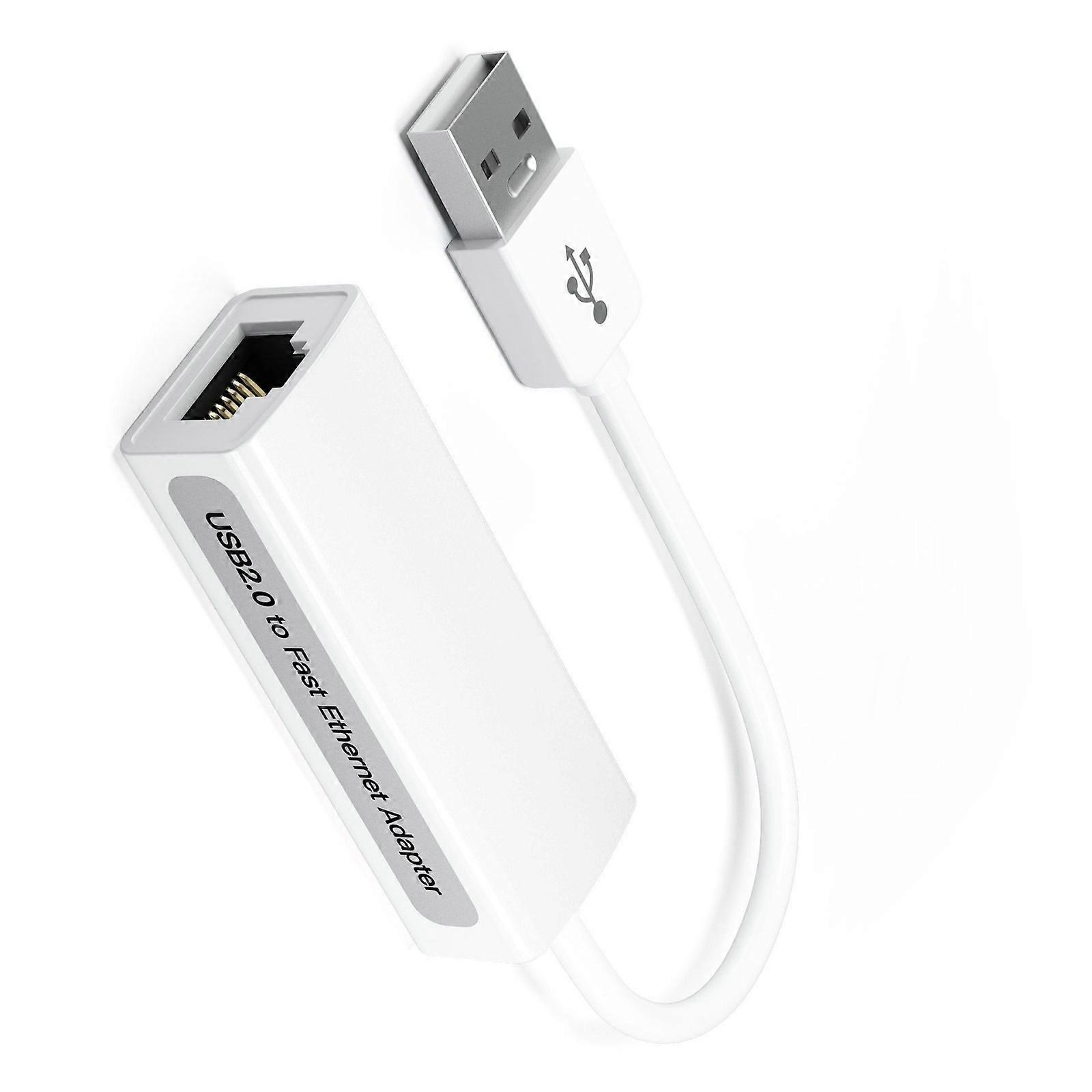 RTL8152B Chip 10/100Mbps USB2.0 zu RJ45 Ethernet Adapter USB Netzwerkkarte Mehrfarbig