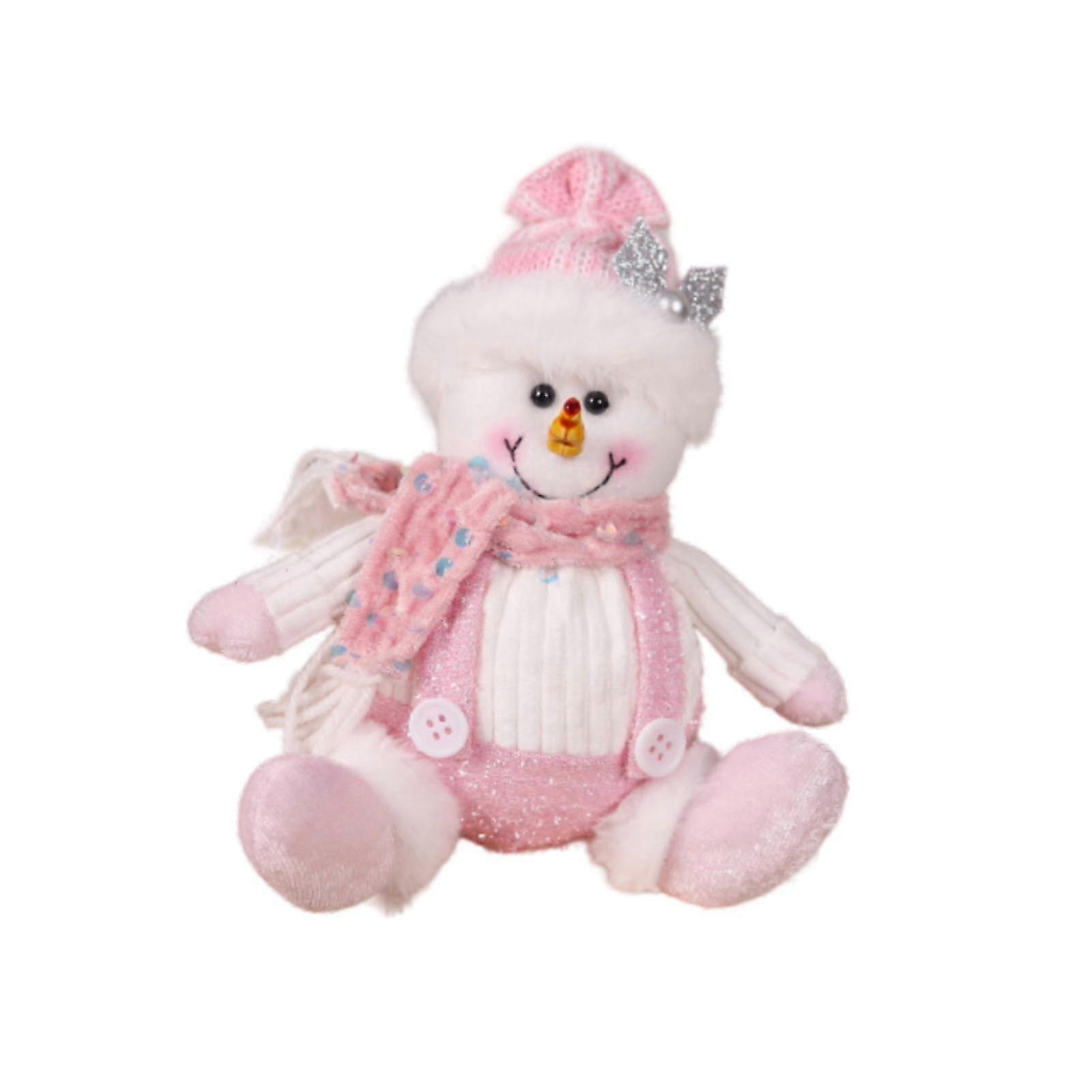 Small Snowman Ornament for Christmas Table Display and Festive Decor