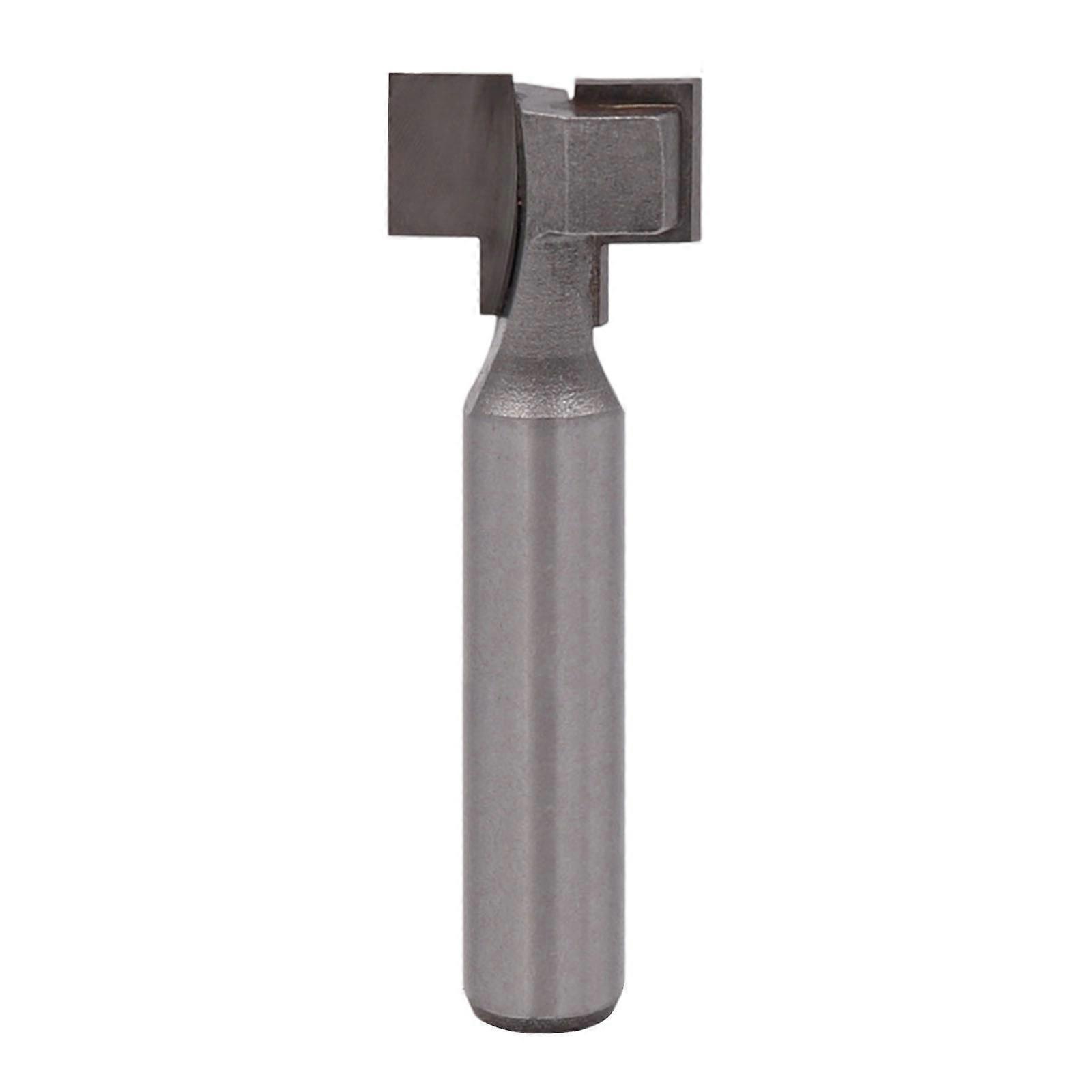 6mm/12.7mm Shank Sloting Bit Router Bit Woodworking Milling Cutter For Wood Bit Wood Cutters Face Mill Cutter End Bit Multicolor