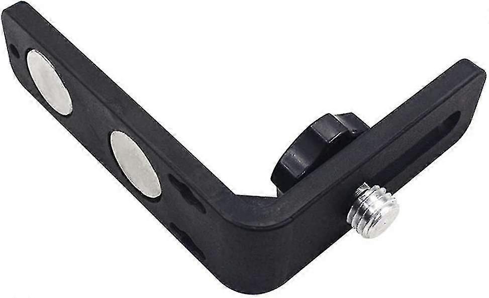 2023,L-shaped Magnet Level, Durable Multi-function L-shaped Magnetic Stand, 1.6cm Laser Level Adapter For Topcon, Spectra, Leica, Bosch, Hilti And Dew