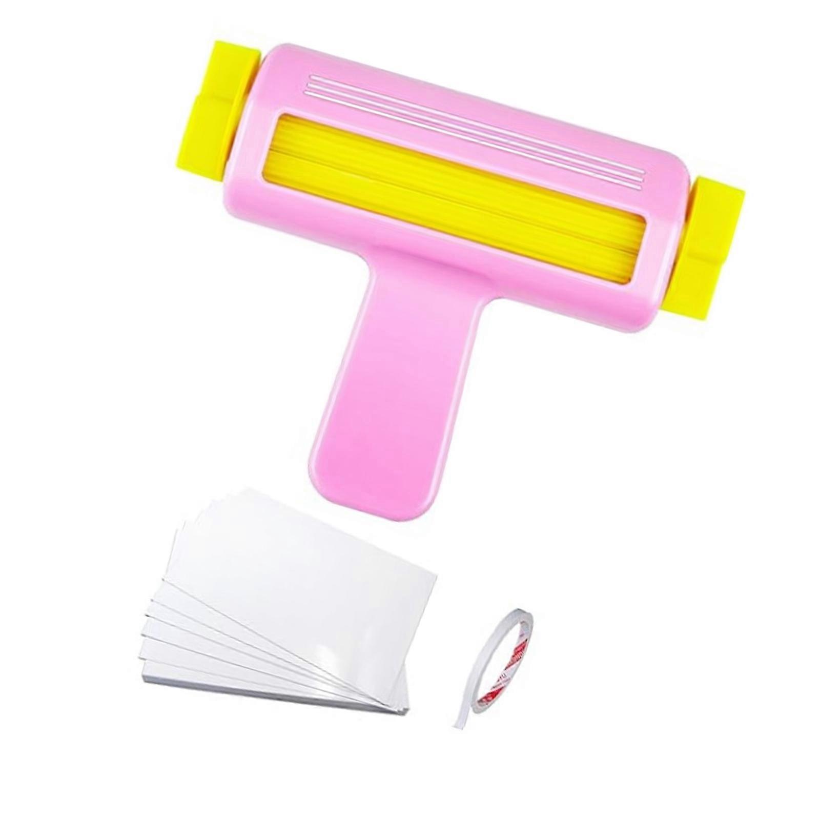 Paper Crimper Paper Craft Tool for Art Craft Scrapbooking Paper Quilling Tool Paper Waving Shaper Making Tool with Knob Multicolor