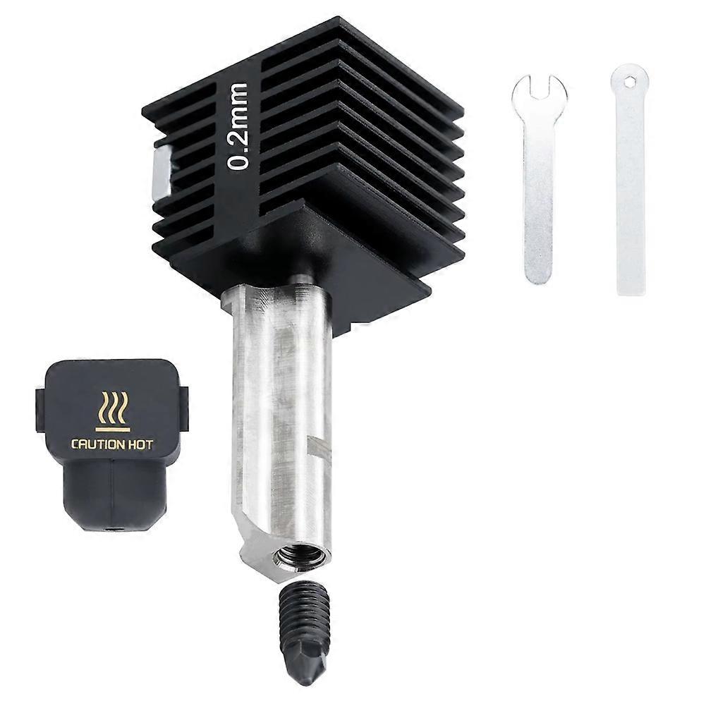 For Bambu Lab A1 Hotend Kit Replace Nozzle 0.2mm
