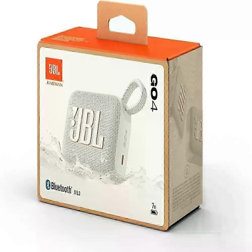 LX-JBL Go 4 Bluetooth Speaker - White