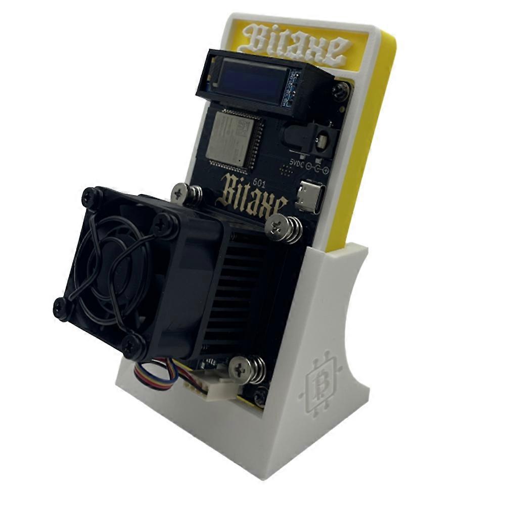 Bitaxe Gamma 601 1.2TH/S BTC Solo Miner 1.2TH/S 18W Solo Miner BM1370 Asic Chip From Antminer S21 Pro Wth Stand US Plug