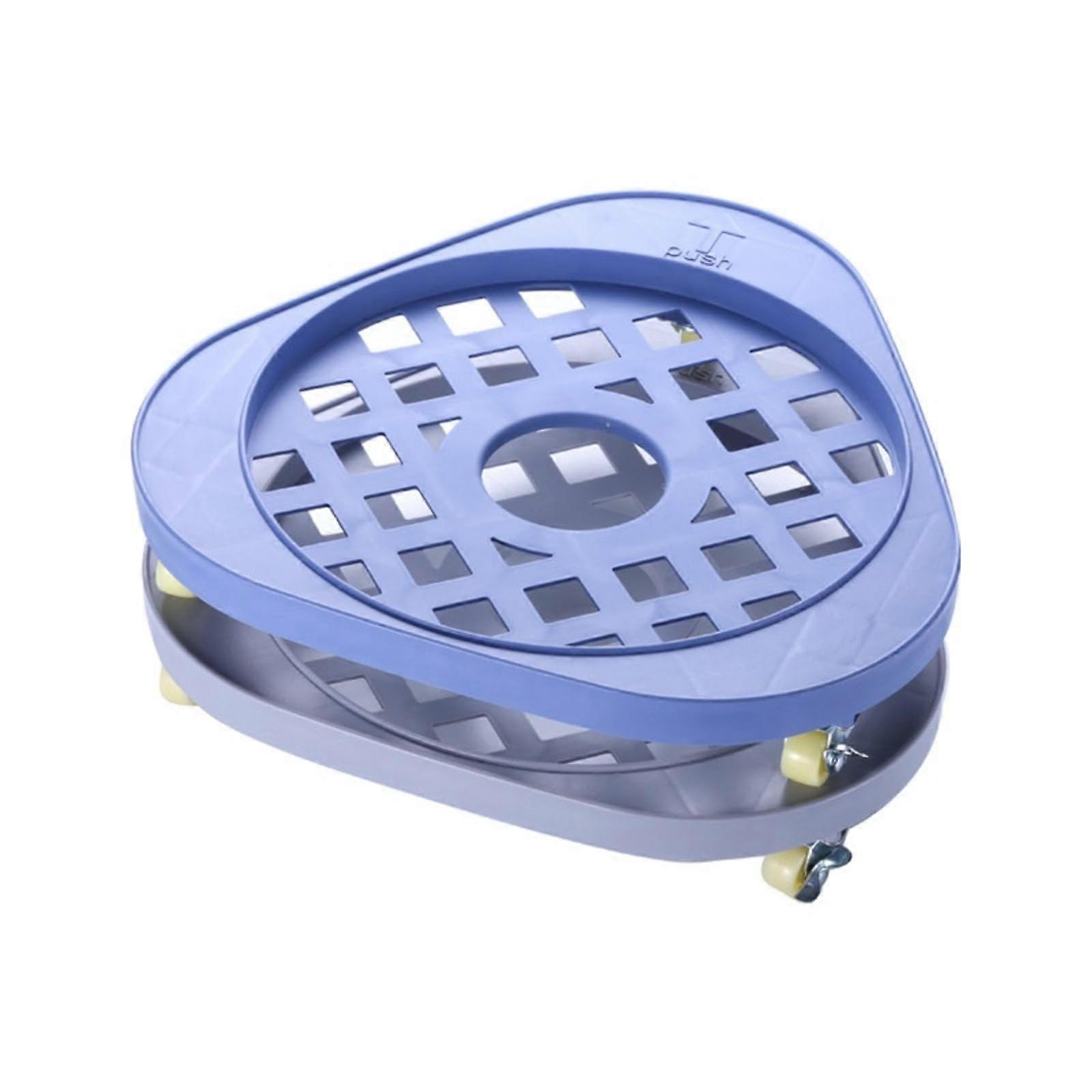 Propane Tank Dolly with 360° Swivel Casters and AntiTip Design for Heavy Duty Plant Caddy BlueA2