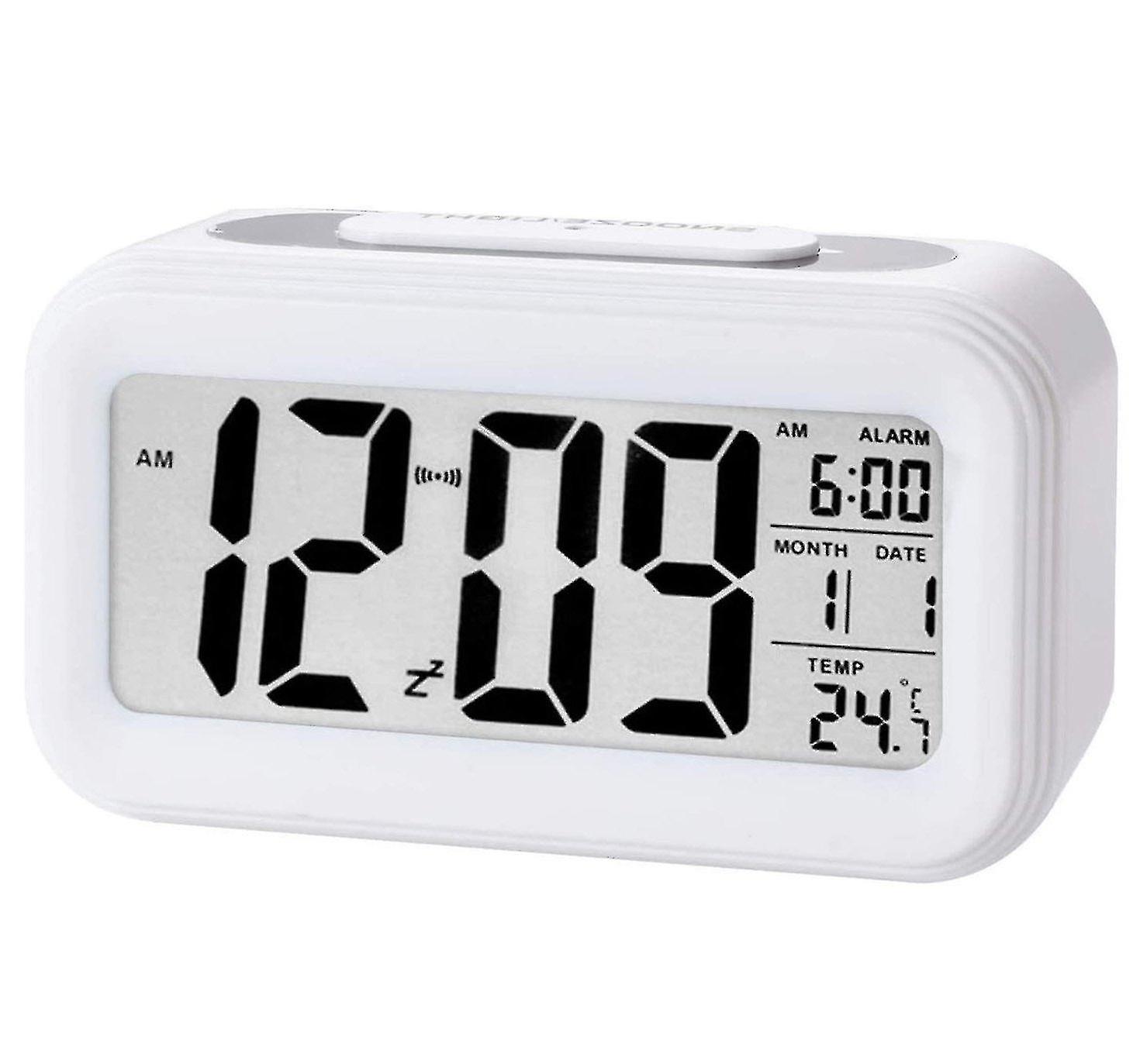 Digital Alarm Clock,led Intelligent Night Light Digital Alarm Clock