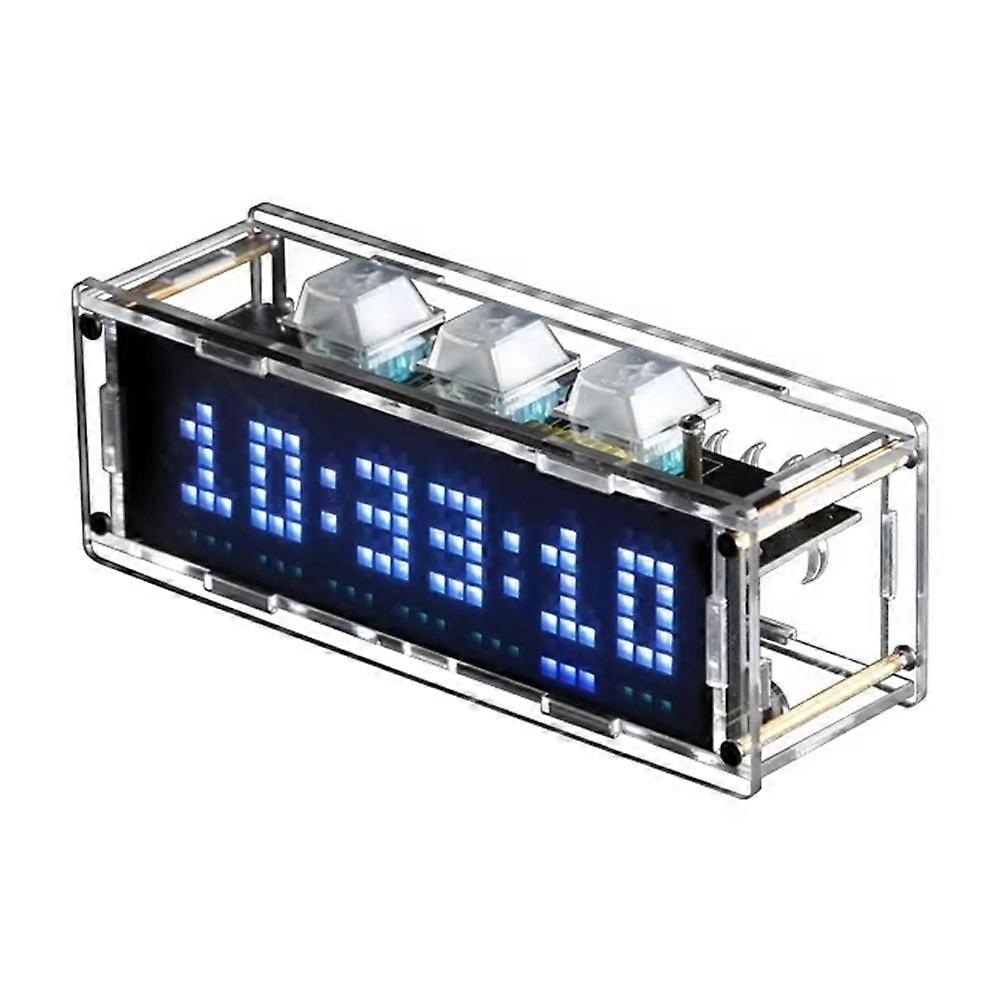 RGB Ambient Light with Mechanical Keycap Clock Support Timer