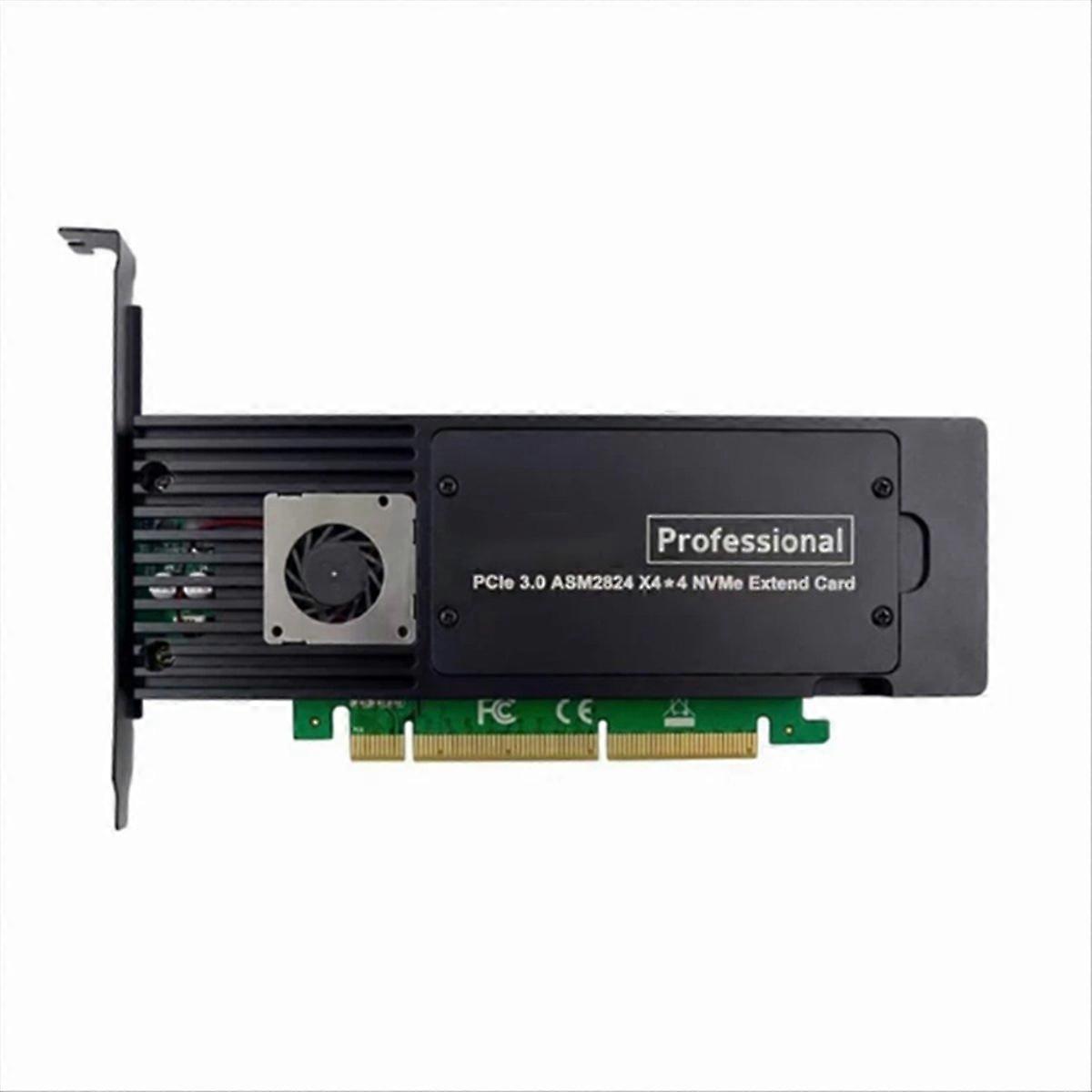 4 porty ASM2824 karta adaptera PCI-E X16