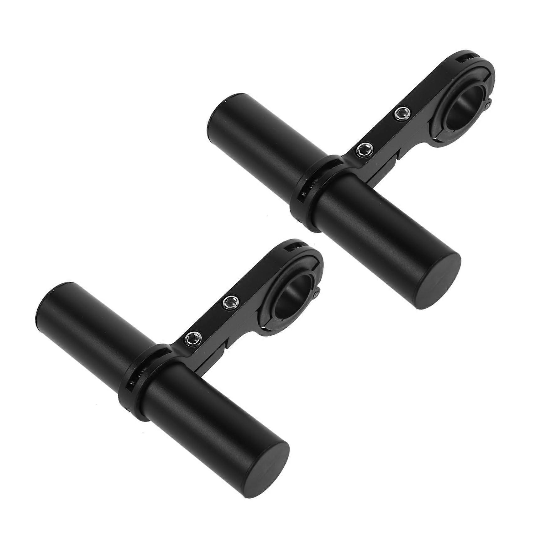 2pcs Bike Handlebar Extension Bracket Universal Mount for Lights and Speedometer Easy Installation