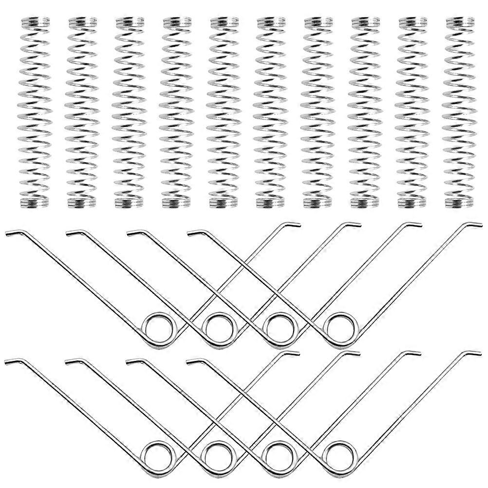 V-Shape Pruning Shear Replacement Springs 60 Pcs Durable Metal For Scissors Gardening Use