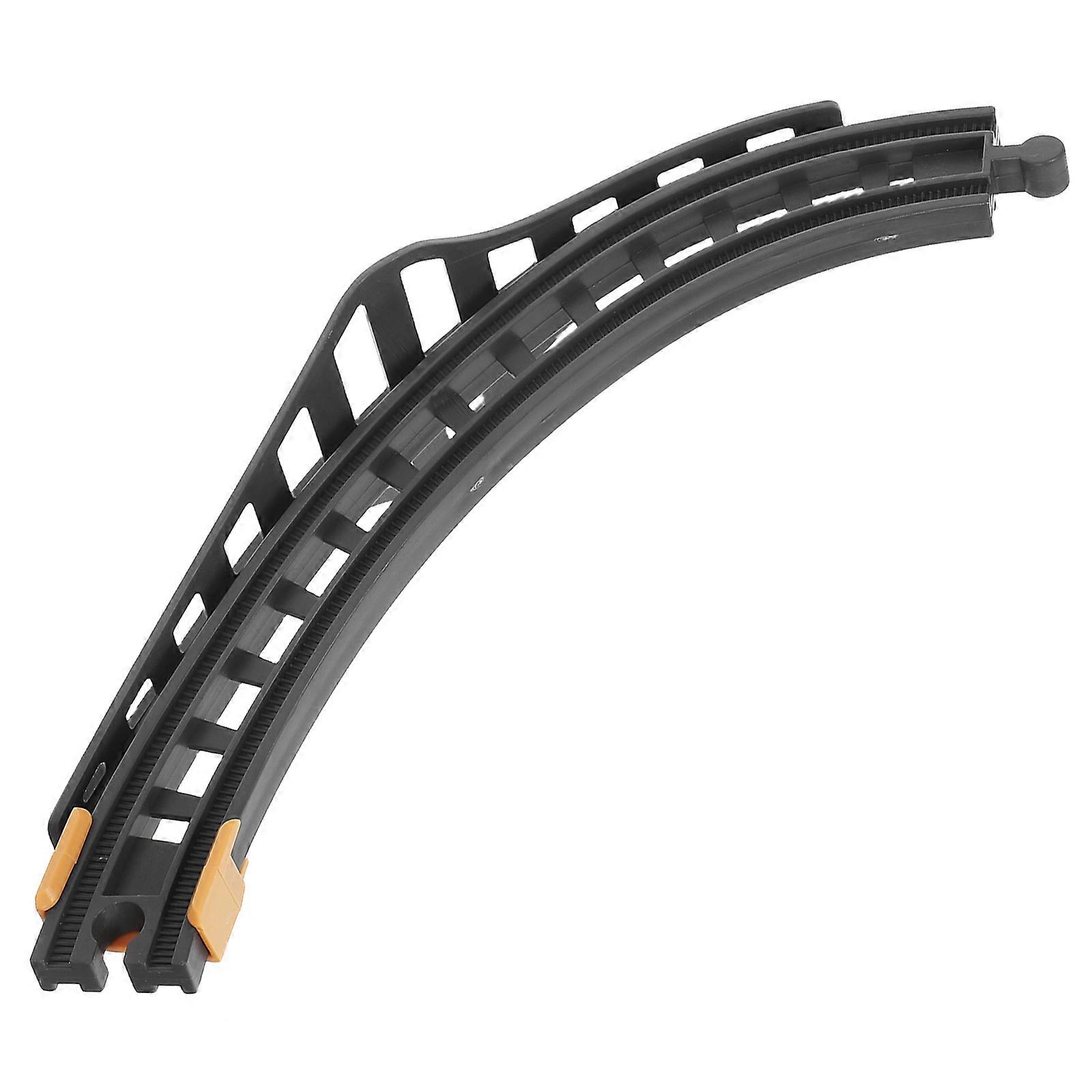Train Track Fire Train Track for Playing Plastic Curved Railway Accessory