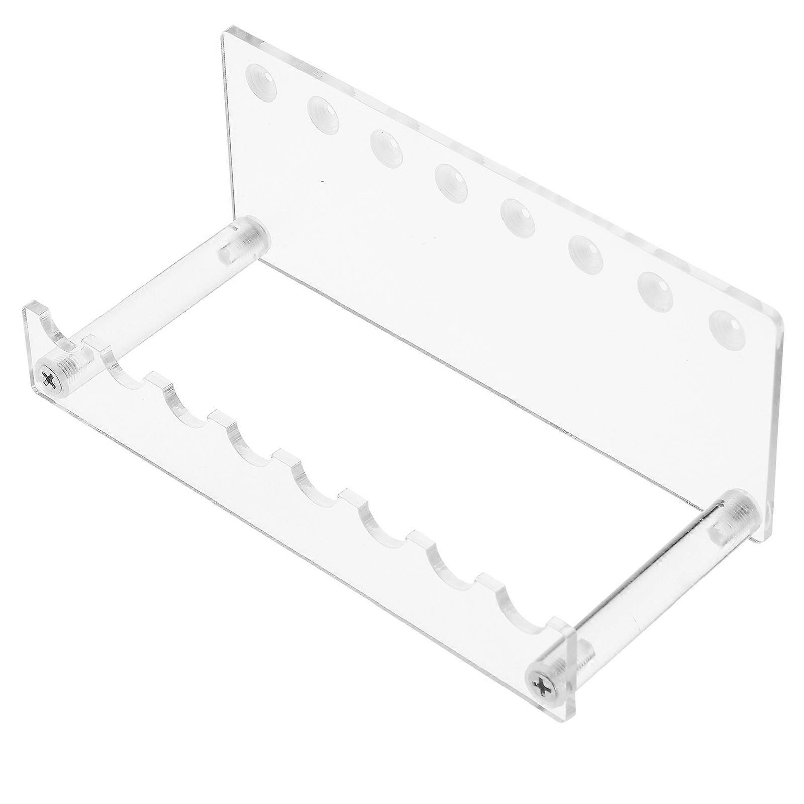 Acrylic Pen Display Stand for Office Use Multifunctional Brush Rack Organizer