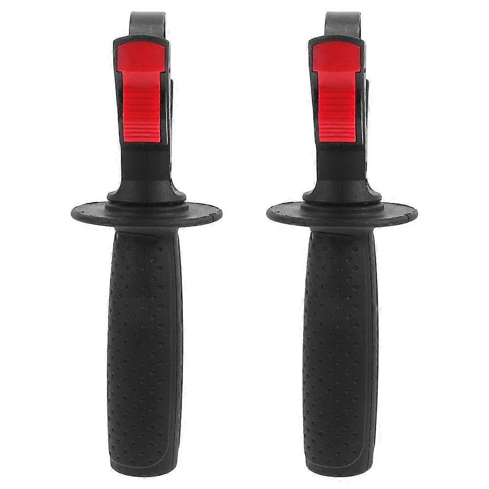 Electric Hammer Side Grip Handle for Impact Drill Task 2Pcs Plastic