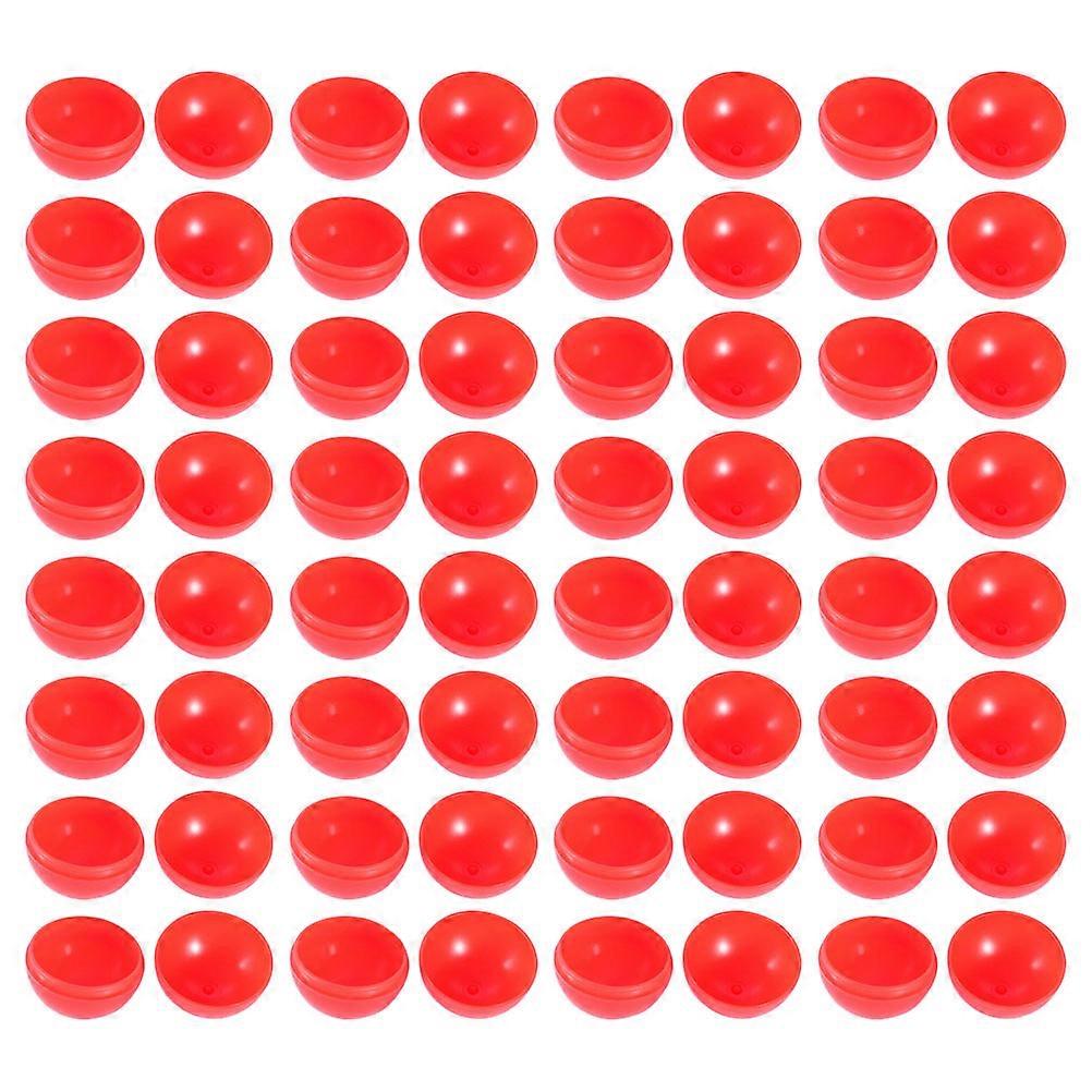Openable Red Balls PVC Raffle Drawing Balls 500Pcs for Events