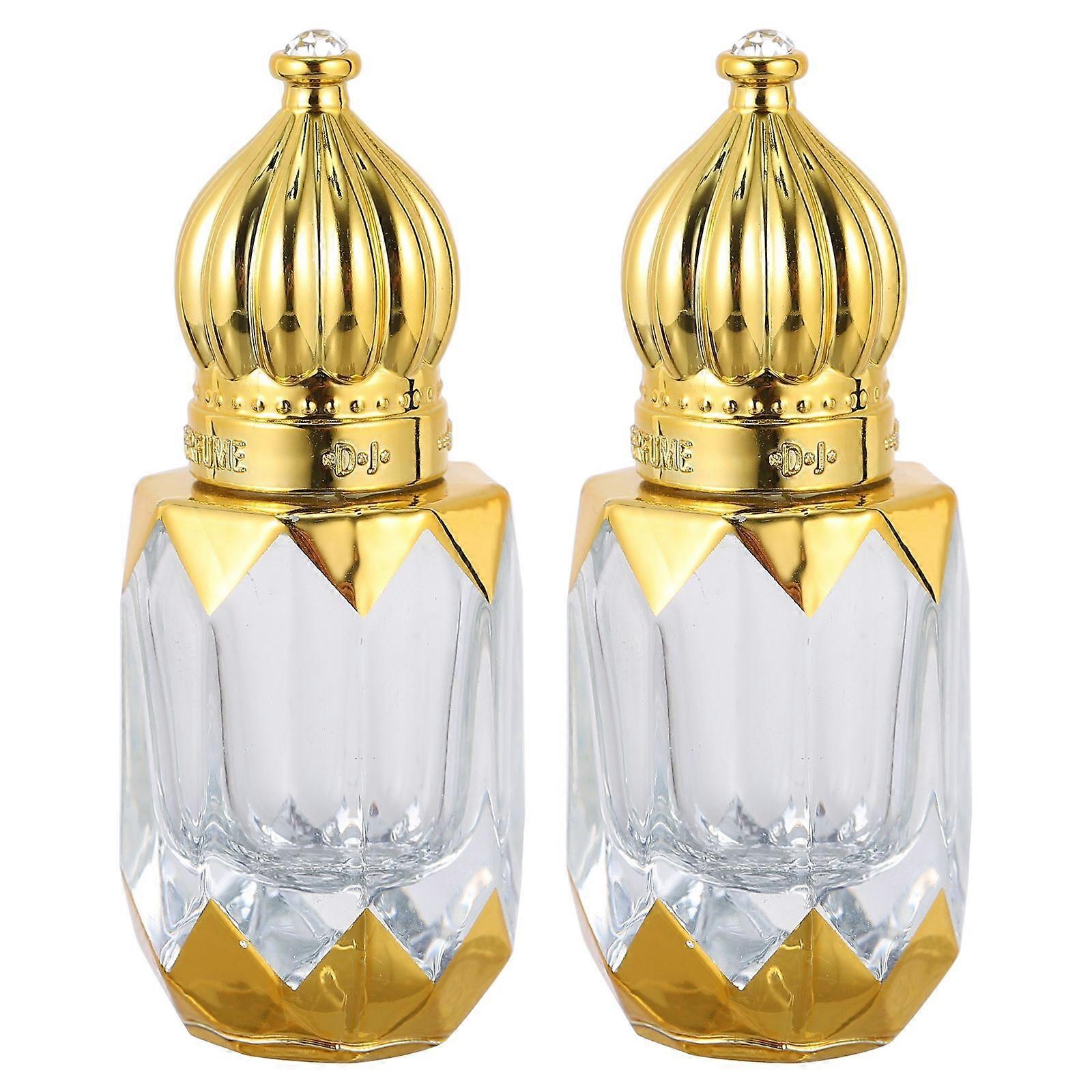 Perfume Glass Bottle Storage Container for Perfume Dispenser 6Pcs