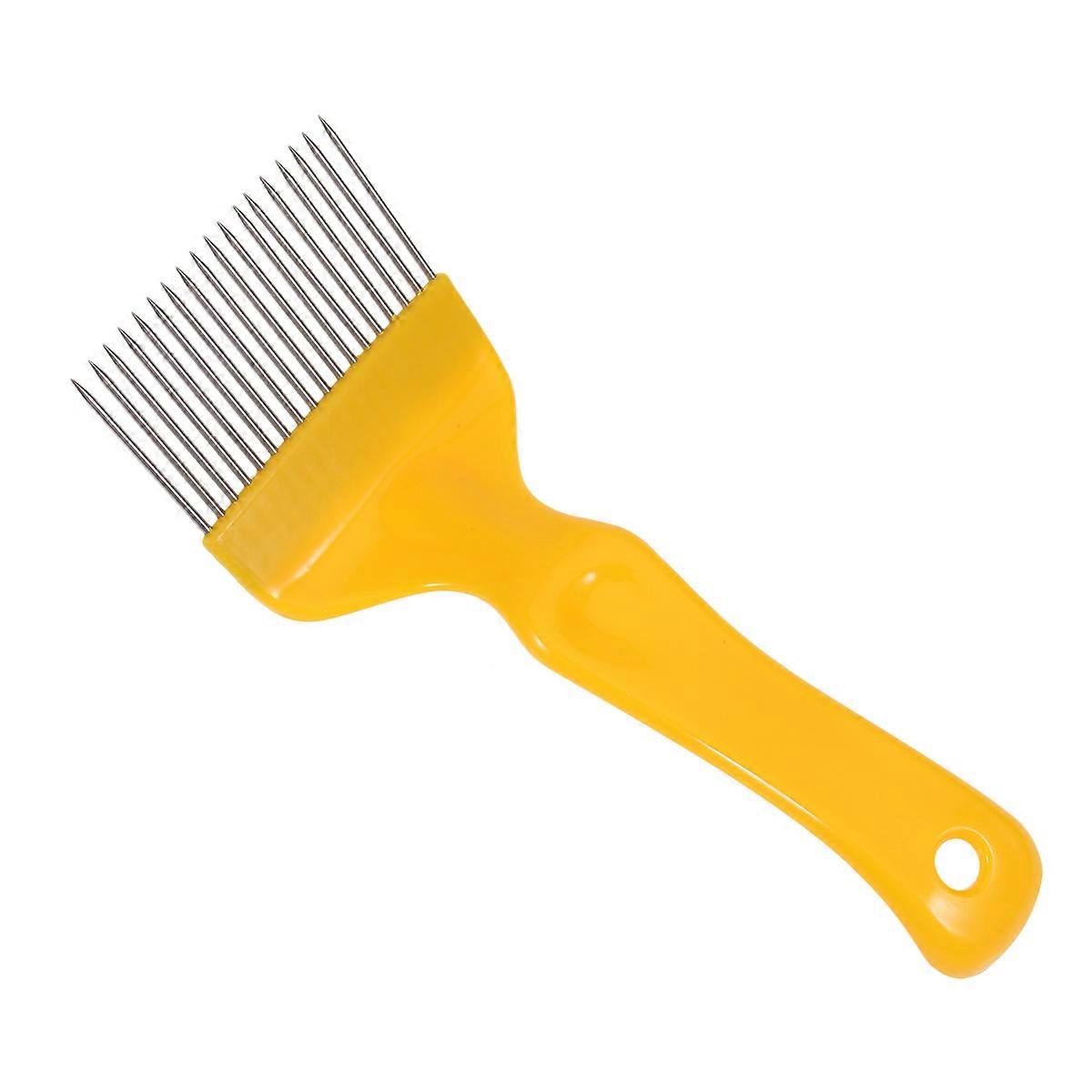 Honey Tools 18 Needle Bent Tines Uncapping Fork for Honey