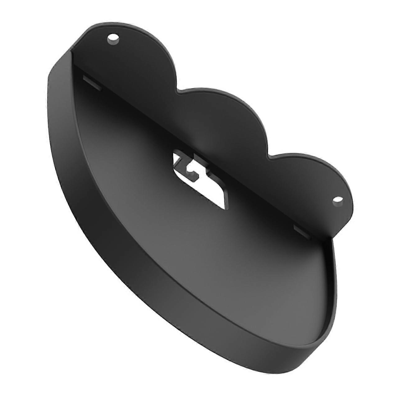 Wall Speaker Shelf MultiFunctional Storage Rack For Mini Lightweight Speakers Wall Mount Bracket Durable Black