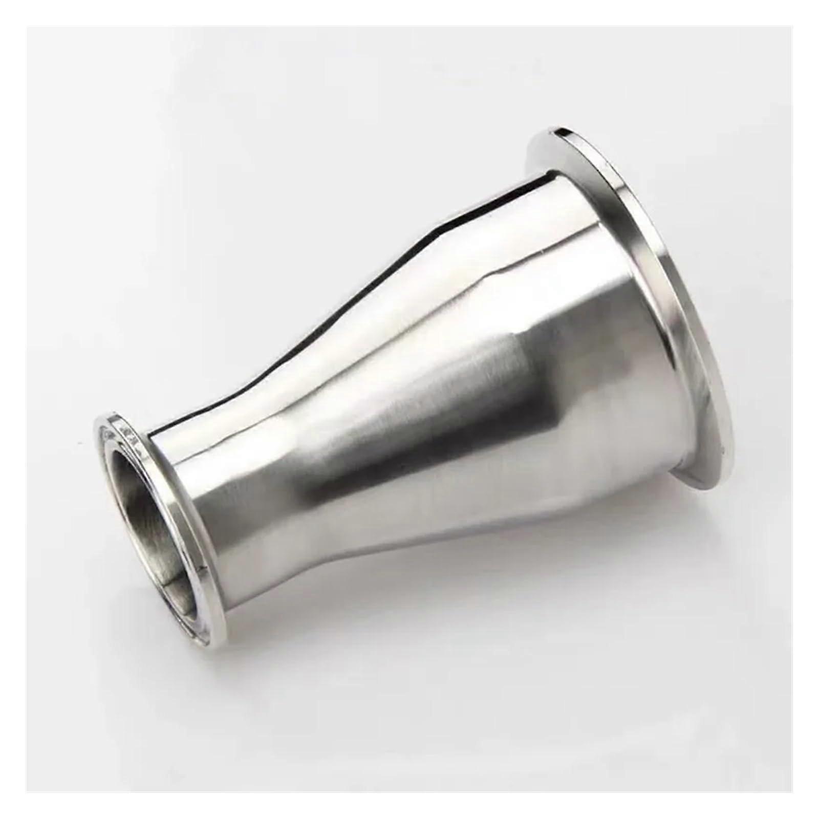 304 Stainless Steel Reducer Pipe Connector 3'' OD x 4'' OD, 76mm x 102mm Size, Compatible with Standard Piping Systems