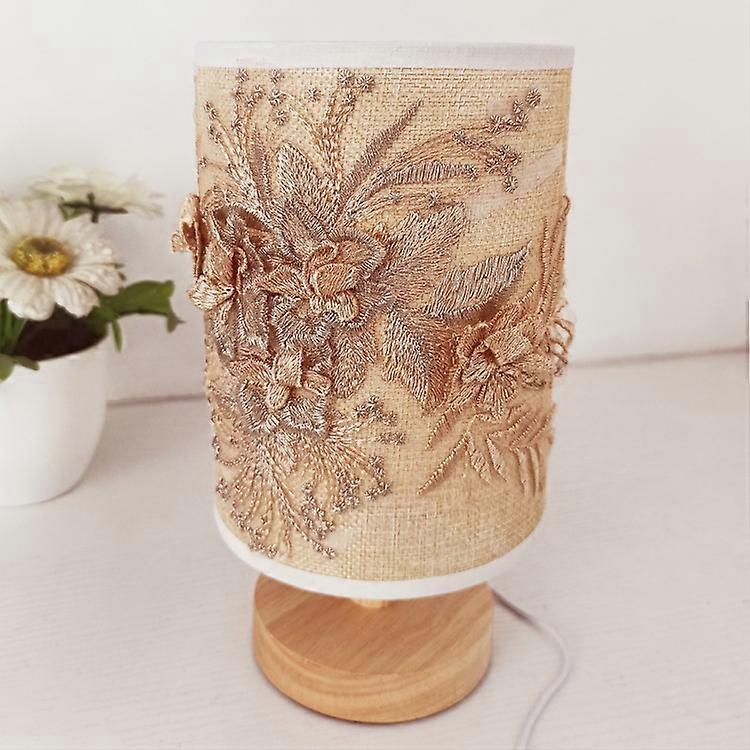 3D Fabric Table Lamp with USB Interface, Creative LED Table Lamp, Novel Home Decor Night Light BY-008