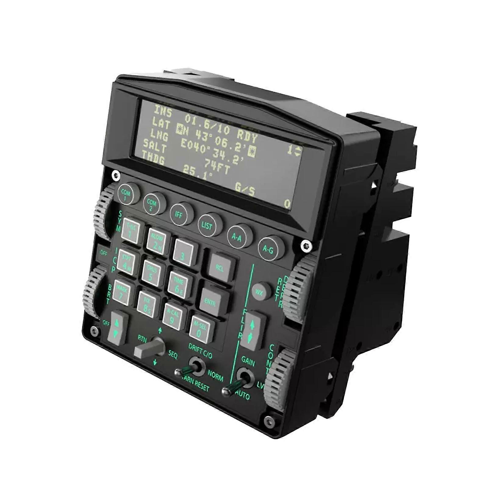 WINWING DCS ICP Flight Control 16-Series Front Panel with 4.58-inch DED Screen