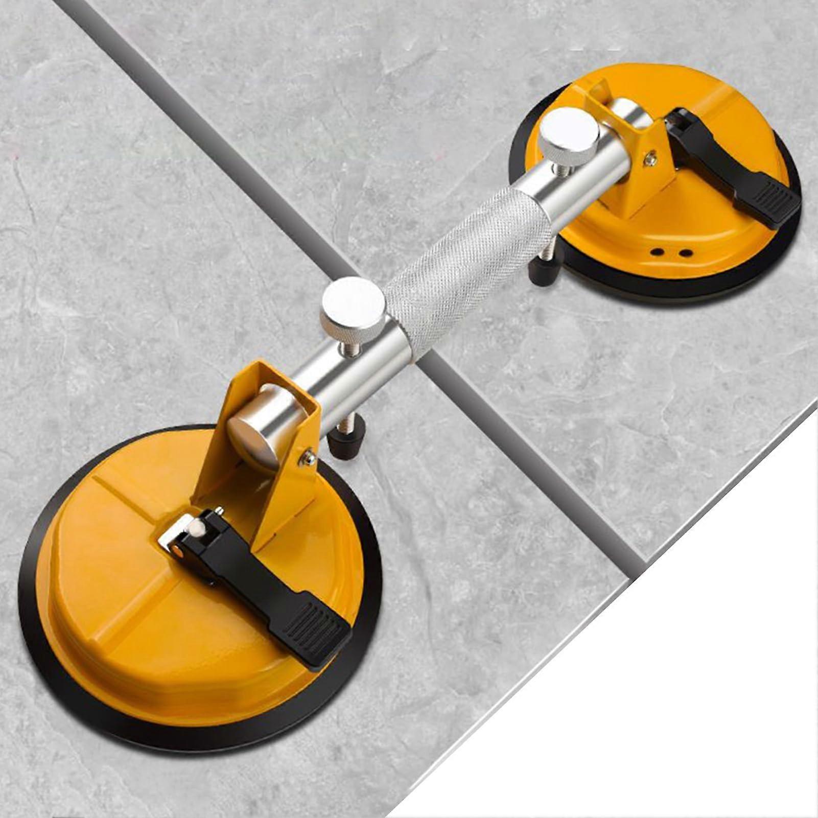 Stone Seam Setter with Vacuum Suction Cup for Precision Granite Countertop and Tile Alignment