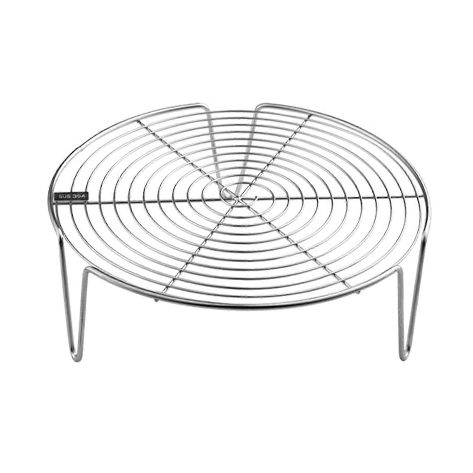 Stainless Steel Steaming Rack Temperature Resistant RustProof Stand for Kitchen and Restaurant Cooking