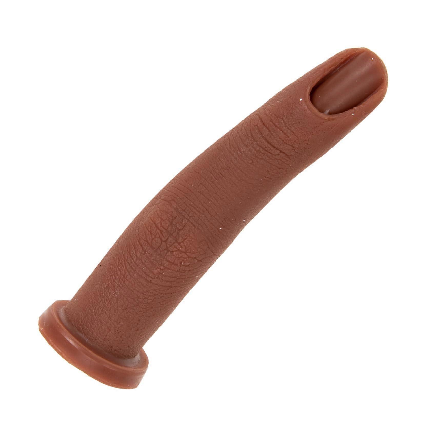 Practice Hand for Nail Art Training with Realistic Silicone Surface, Flexible and Reusable Model