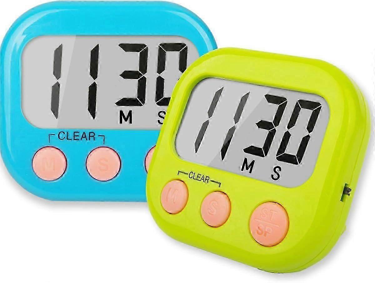 Nirvana Classroom Timers for Teachers Kids Large Magnetic Digital Timer 2 Pack