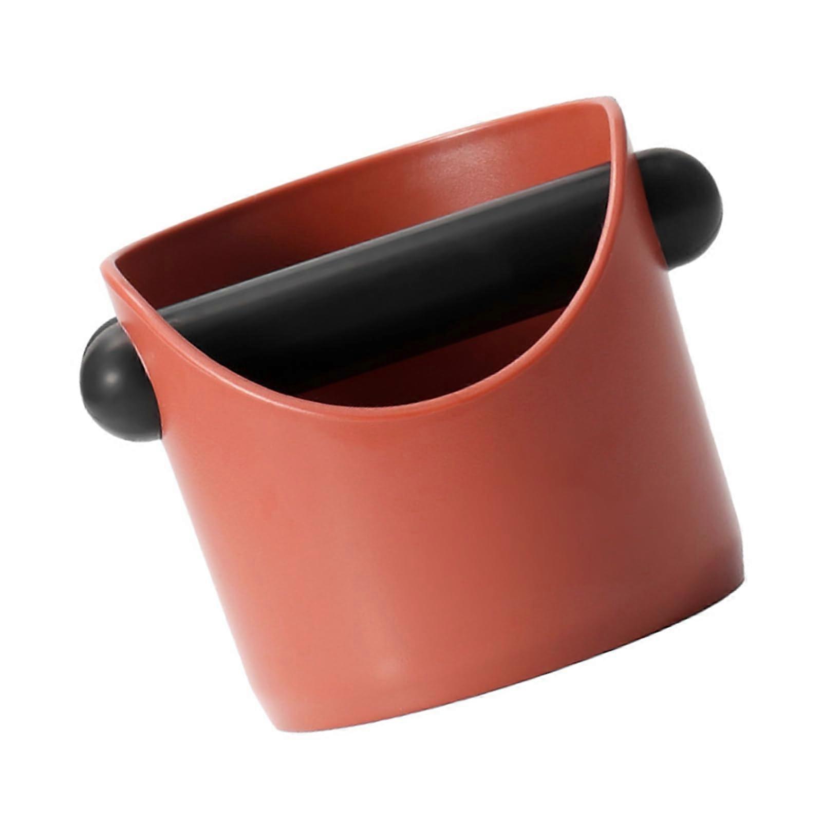 Mini Round Trash Can for Desk and Kitchen, Small ABS Waste Bin for Tight Spaces