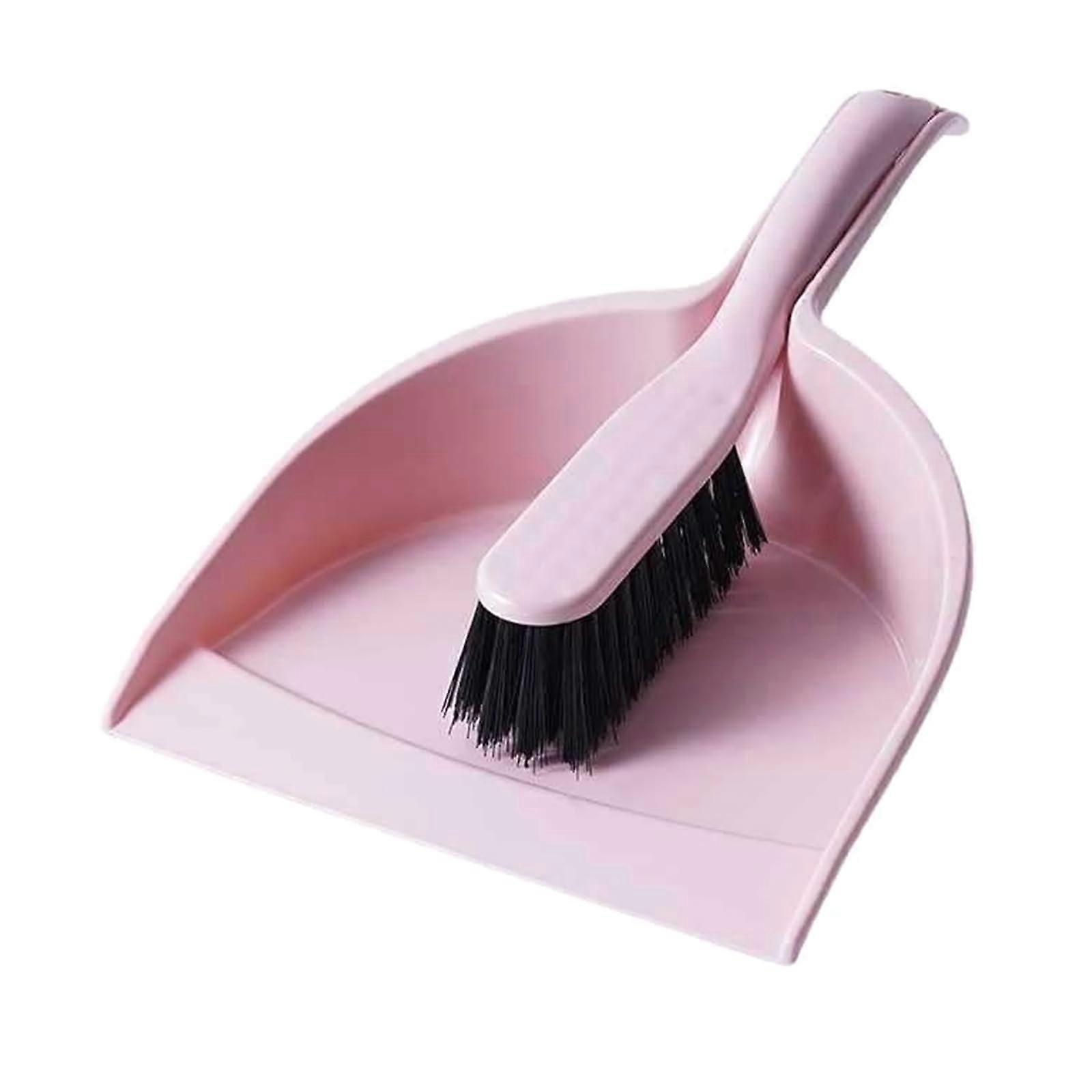 Small Broom and Dustpan Set Compact Easy Clean for Office Desk and Classroom Use