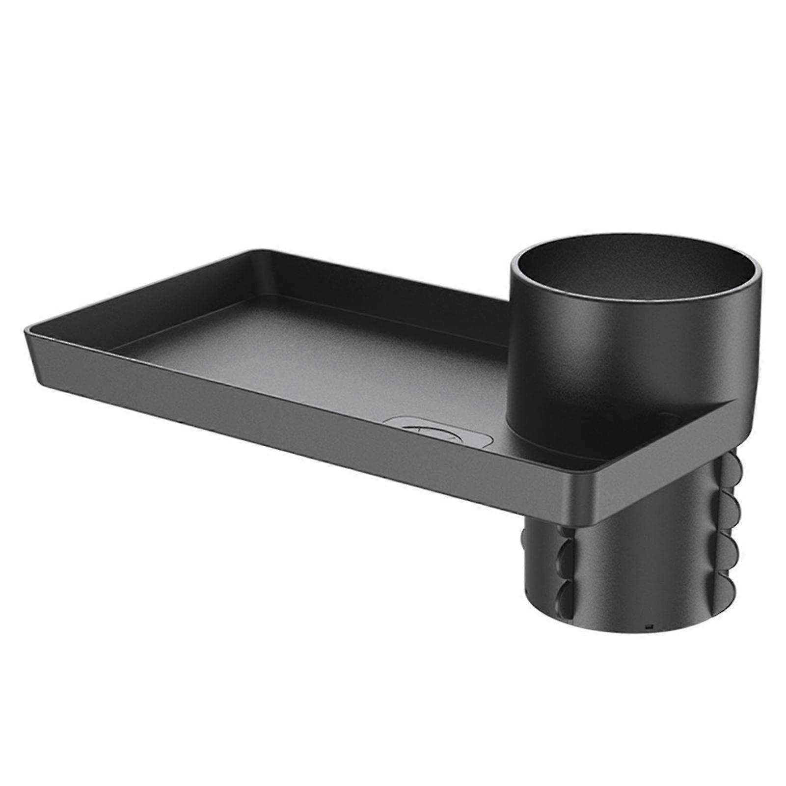 Car Cup Holder Tray with Expander, Multifunction Adjustable Table for Drinks, Snacks and Phones